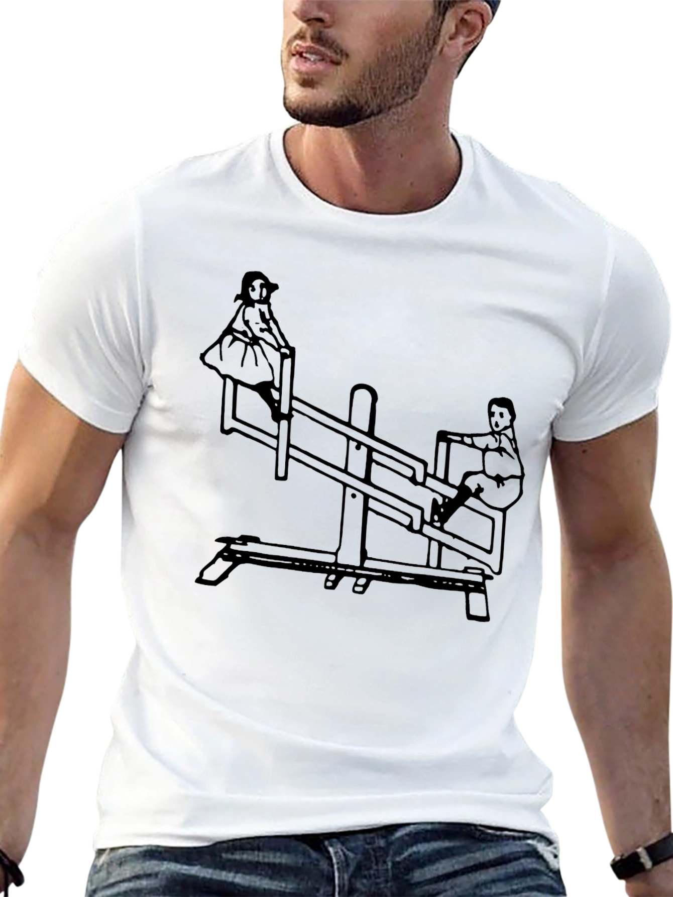 Seesaw Graphic T-Shirt