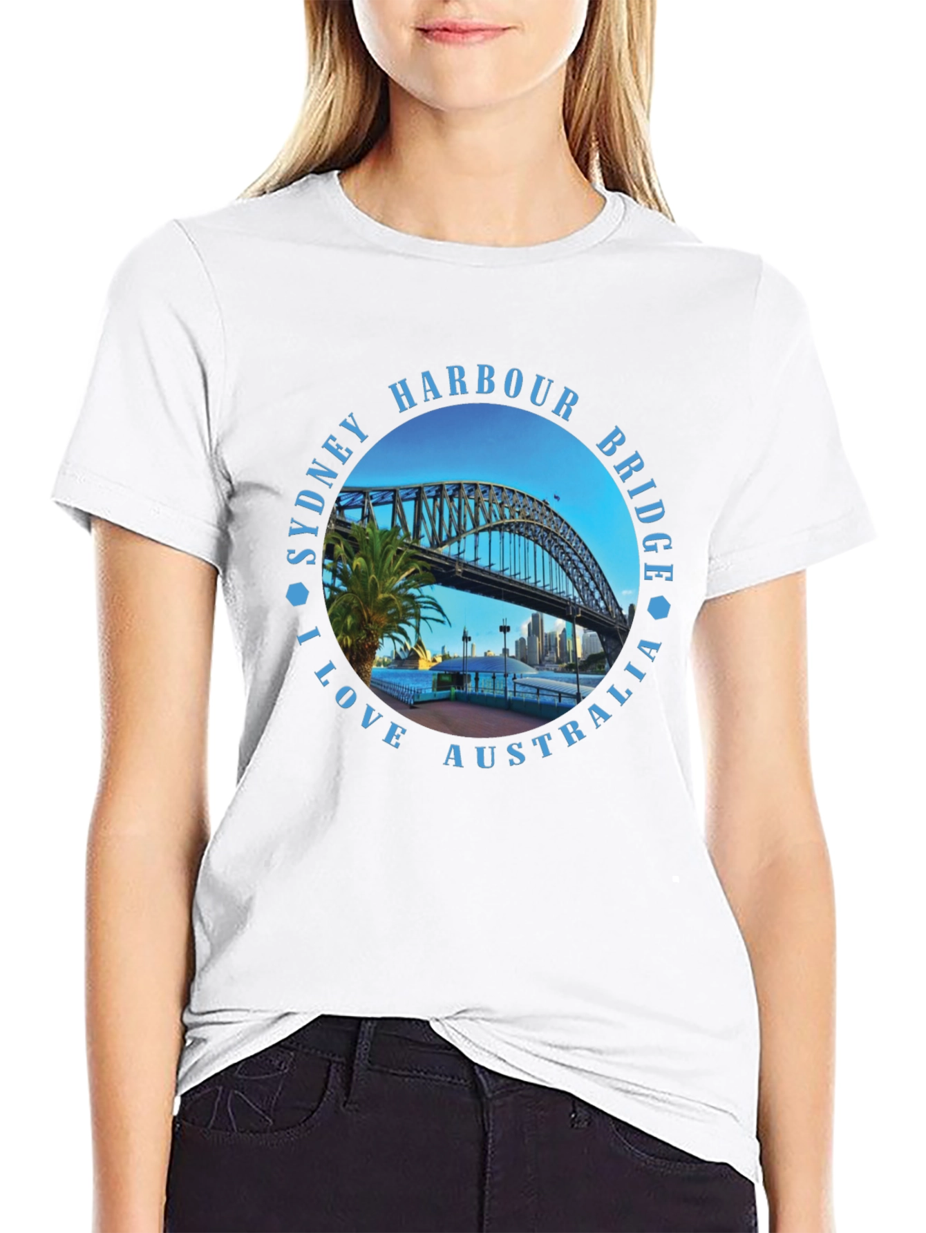 Sydney Harbour Bridge T-Shirt - I Love Australia