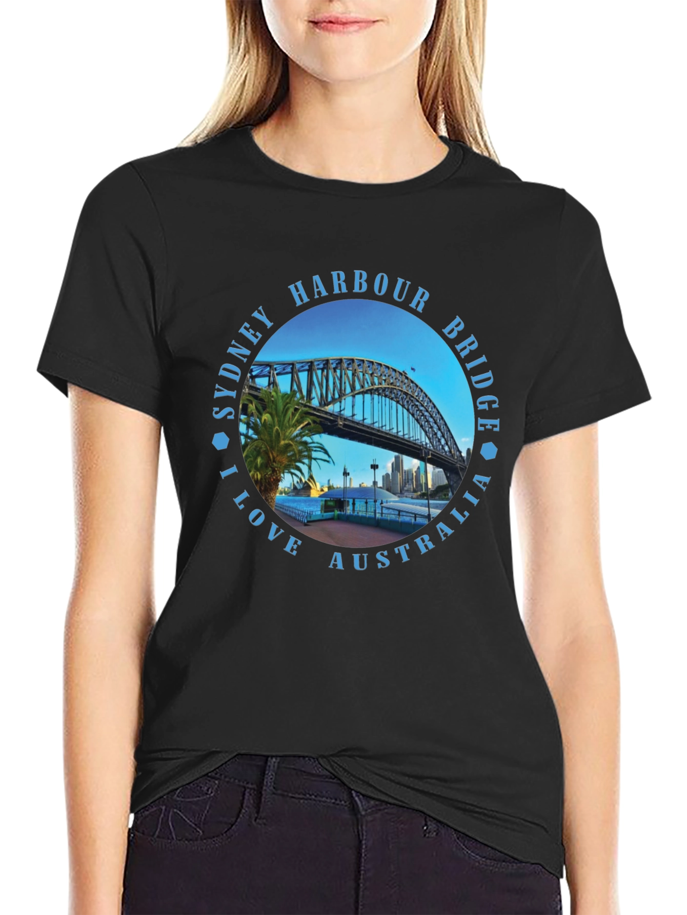 Sydney Harbour Bridge T-Shirt - I Love Australia