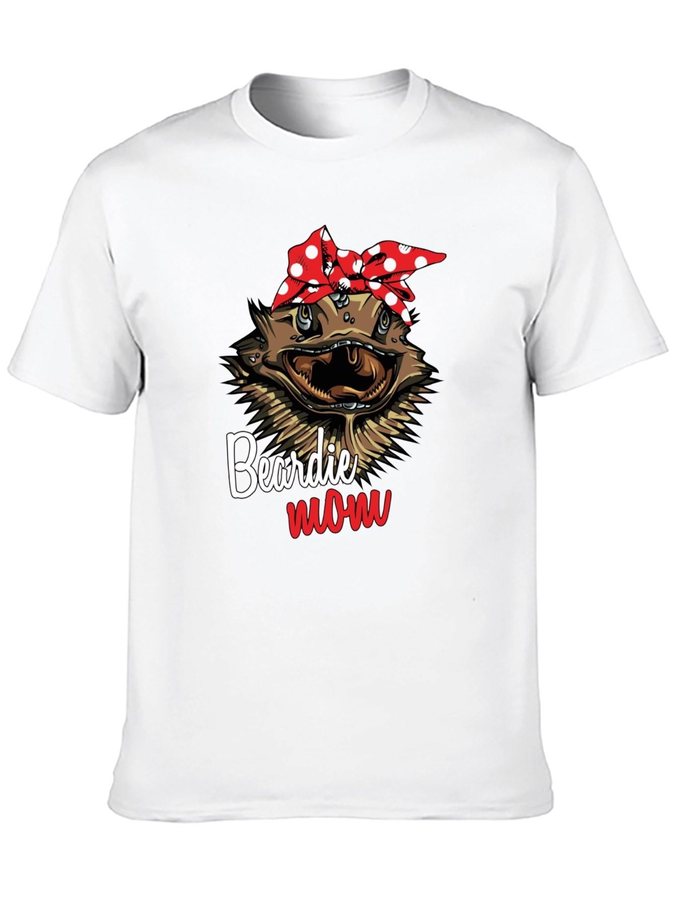 Beardie Mom T-Shirt - Reptile Lover Tee