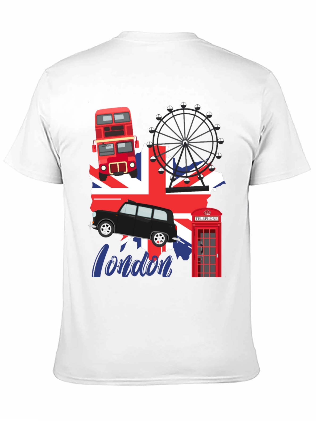 London Landmarks Graphic Tee