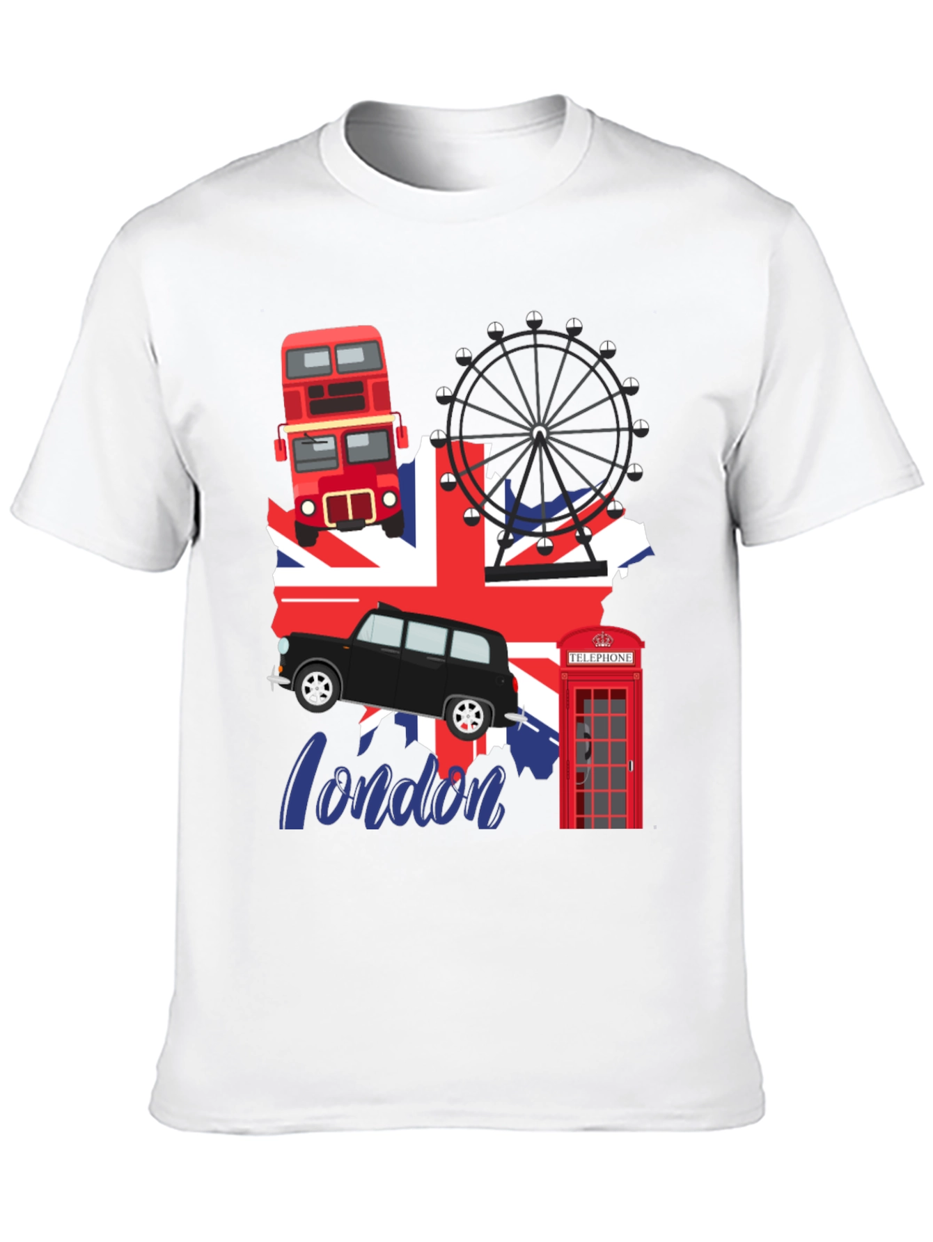 London Landmarks Graphic Tee
