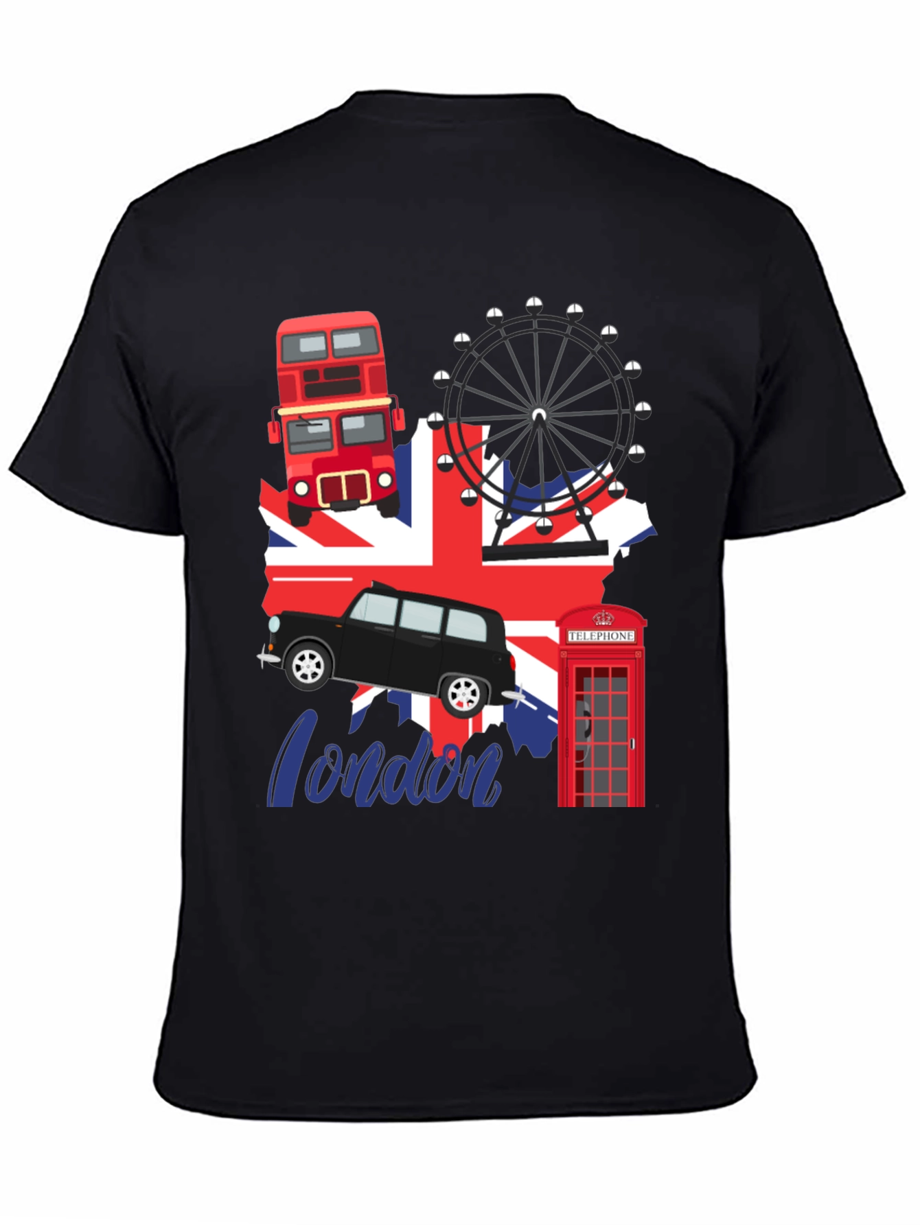London Landmarks Graphic Tee