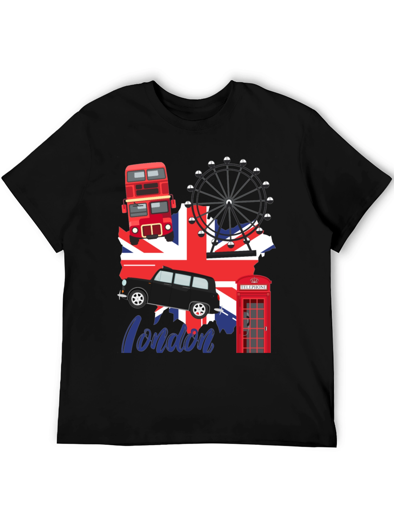 London Landmarks Graphic Tee