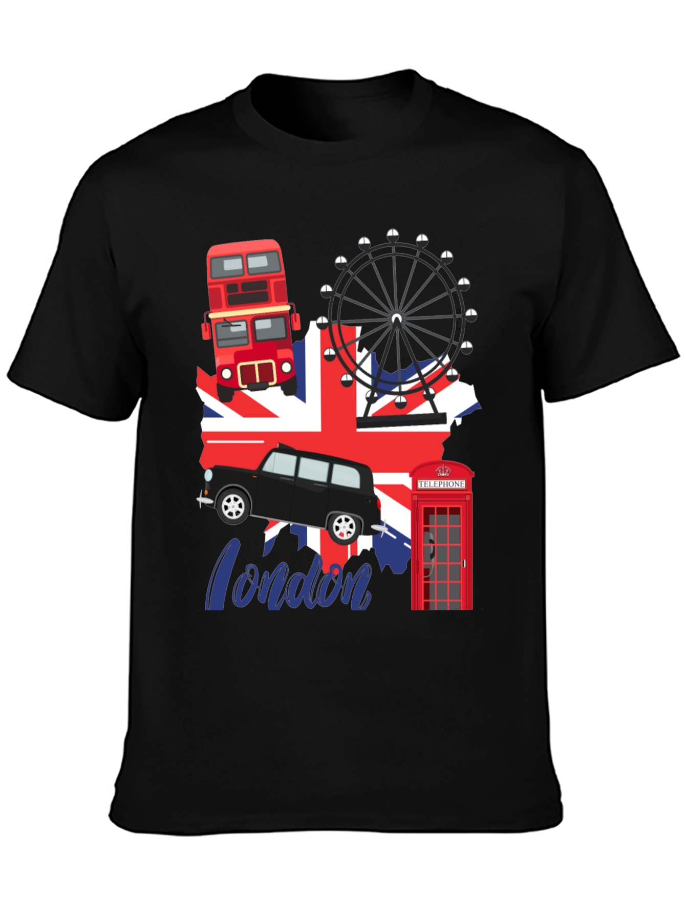 London Landmarks Graphic Tee