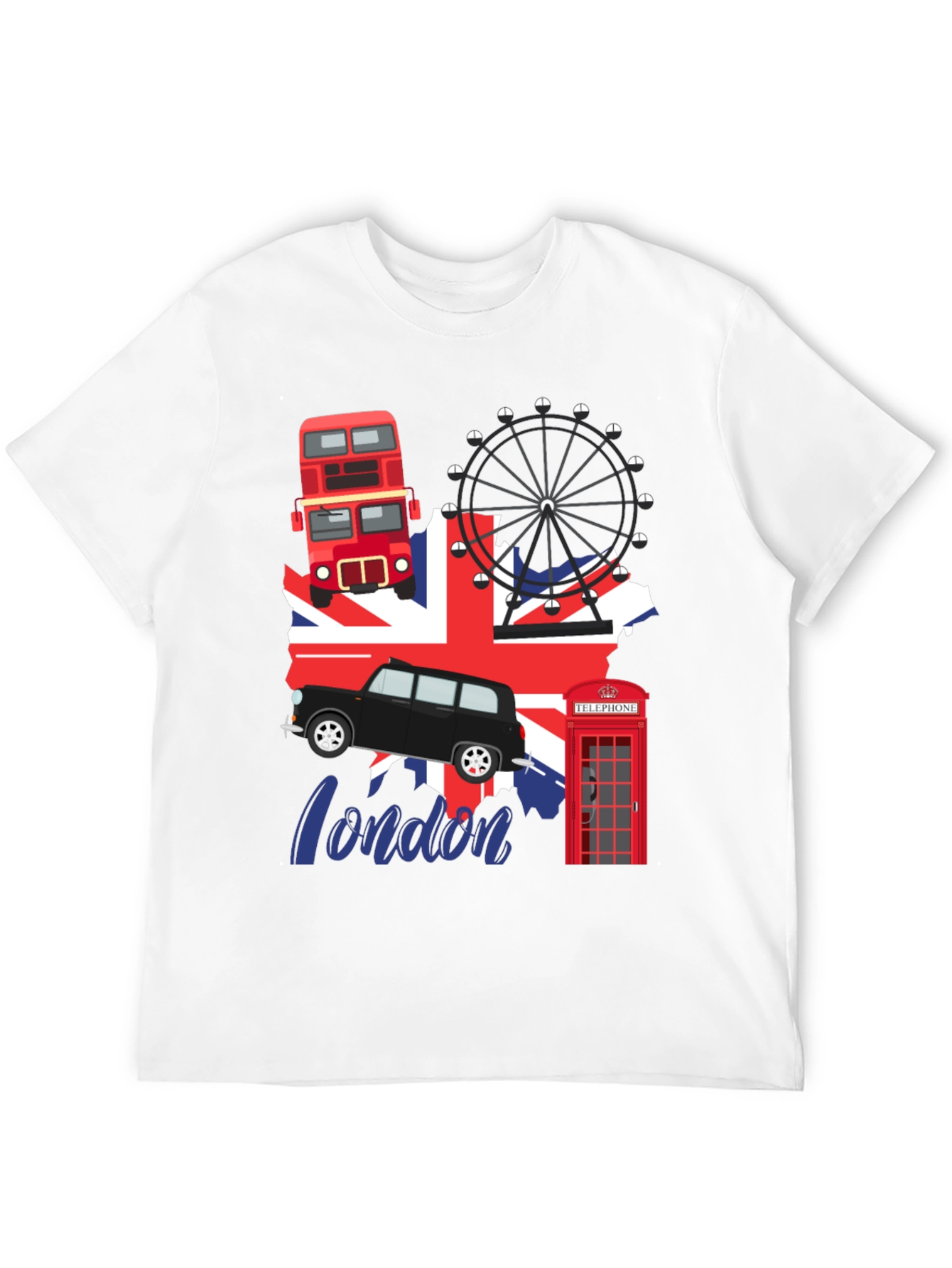 London Landmarks Graphic Tee