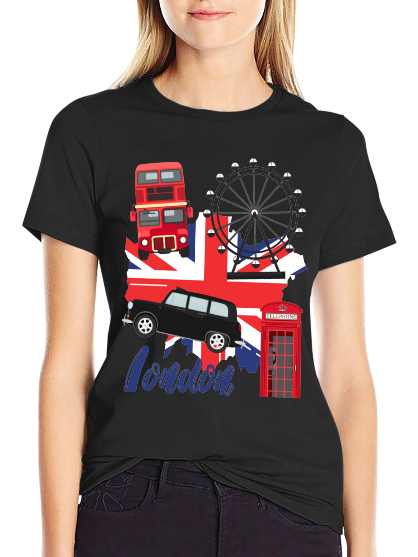 London Landmarks Graphic Tee