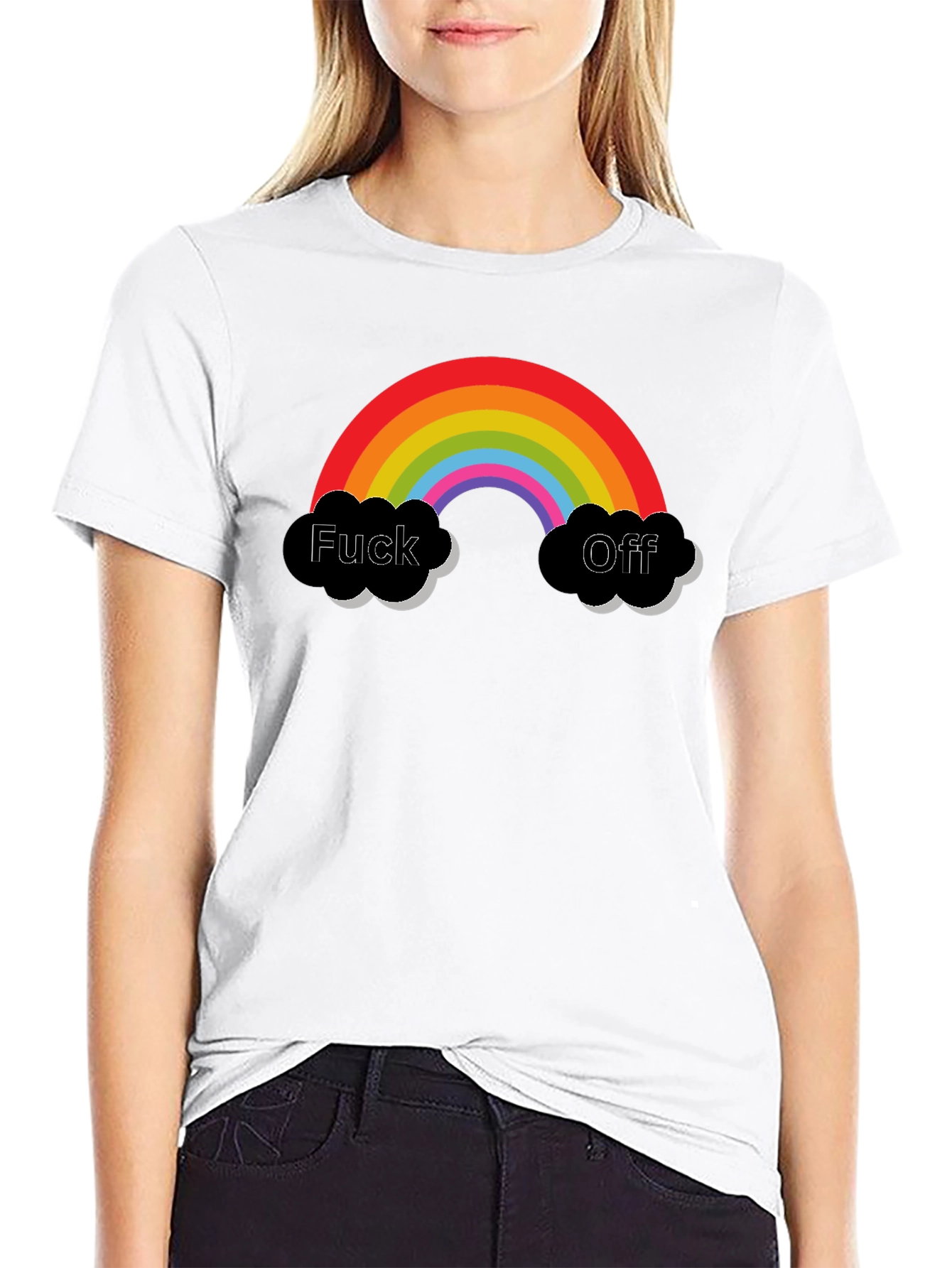Rainbow Funny Sarcastic T-Shirt
