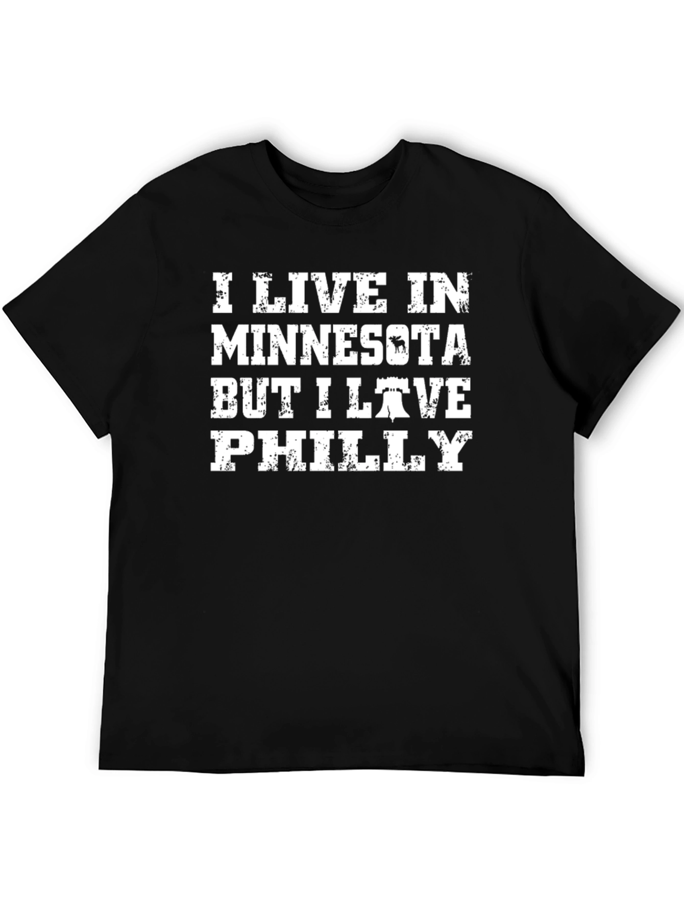 Minnesota Philly Fan T-Shirt - Black Cotton