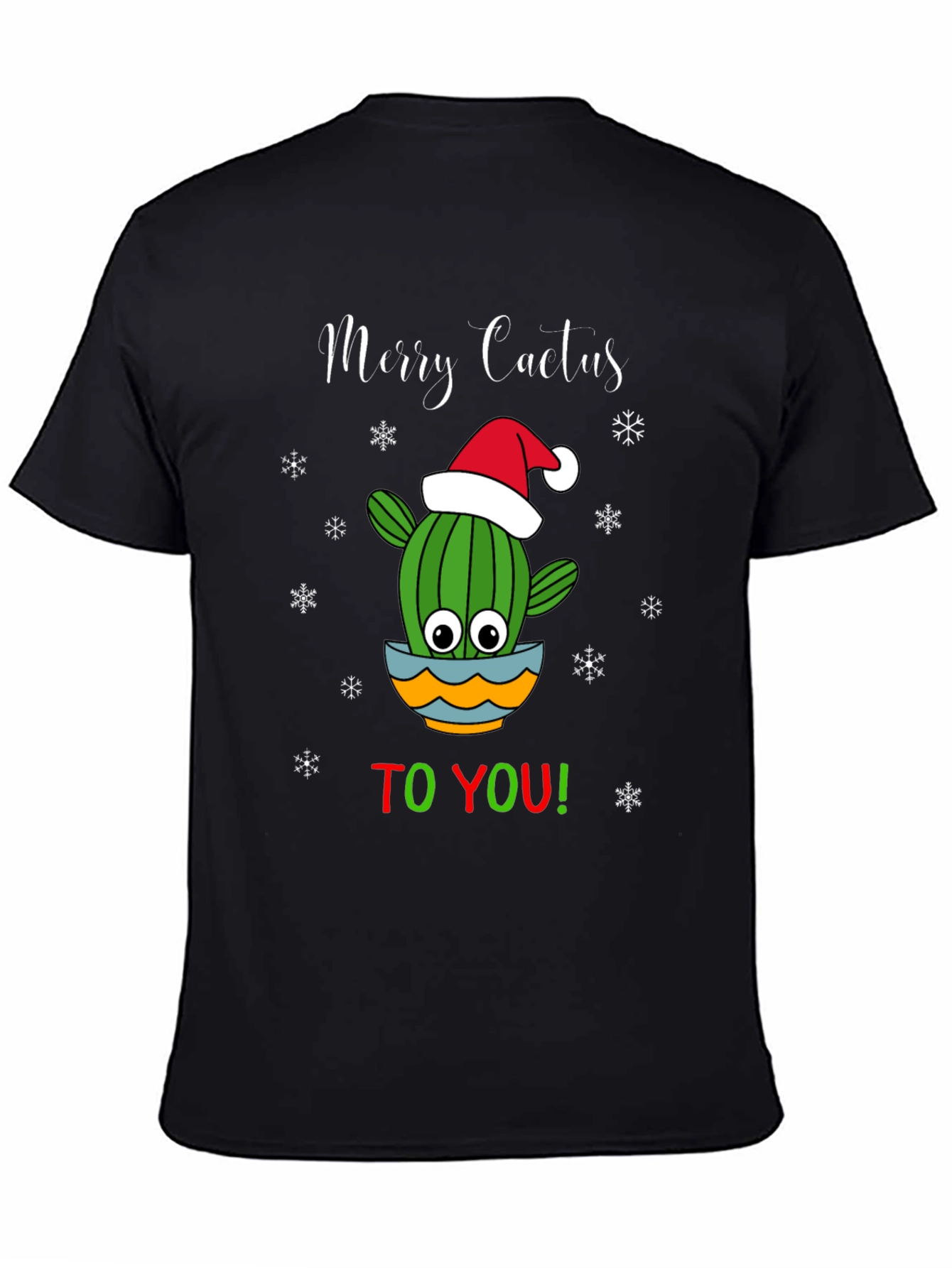 Merry Cactus Christmas T-Shirt