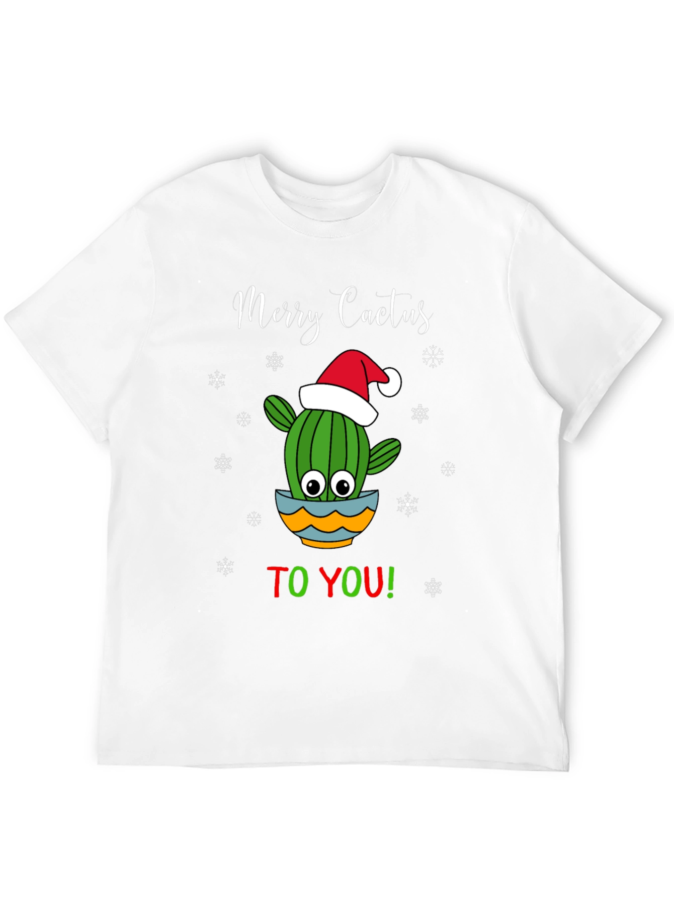 Merry Cactus Christmas T-Shirt