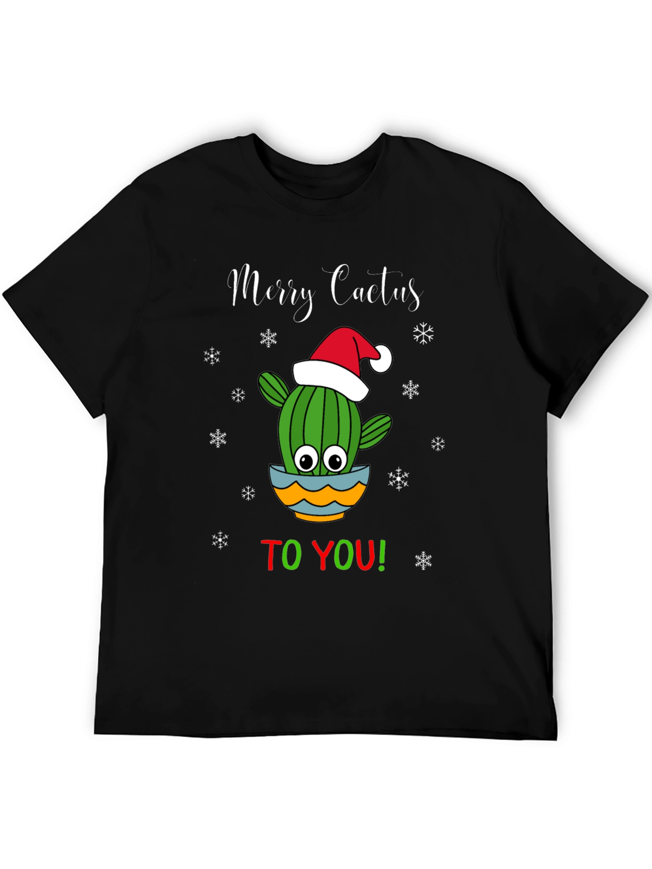 Merry Cactus Christmas T-Shirt