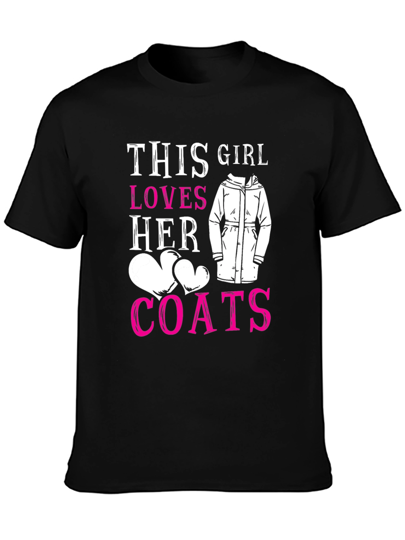This Girl Loves Her Coats T-Shirt