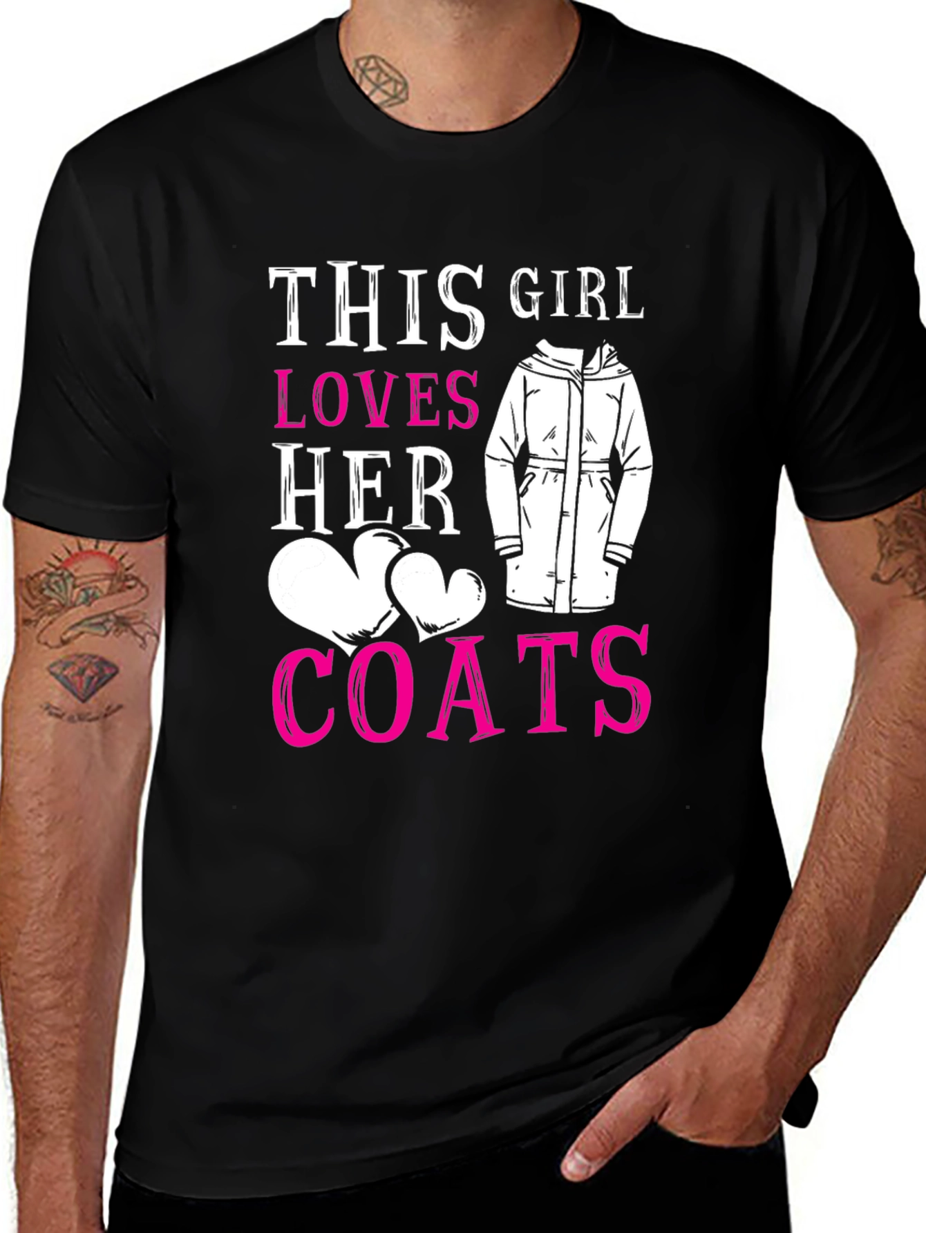 This Girl Loves Her Coats T-Shirt