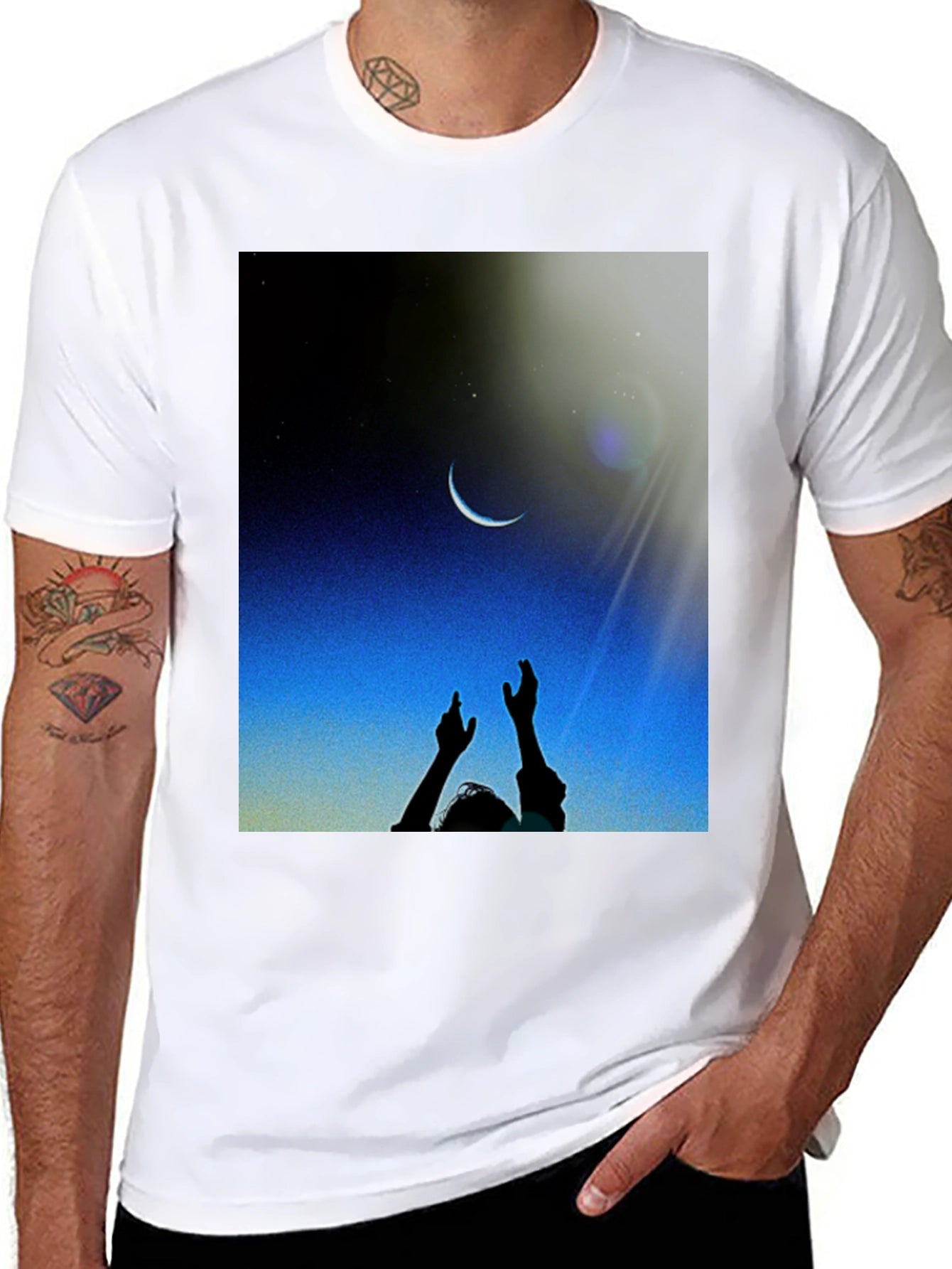 Moonlit Reach Graphic Tee