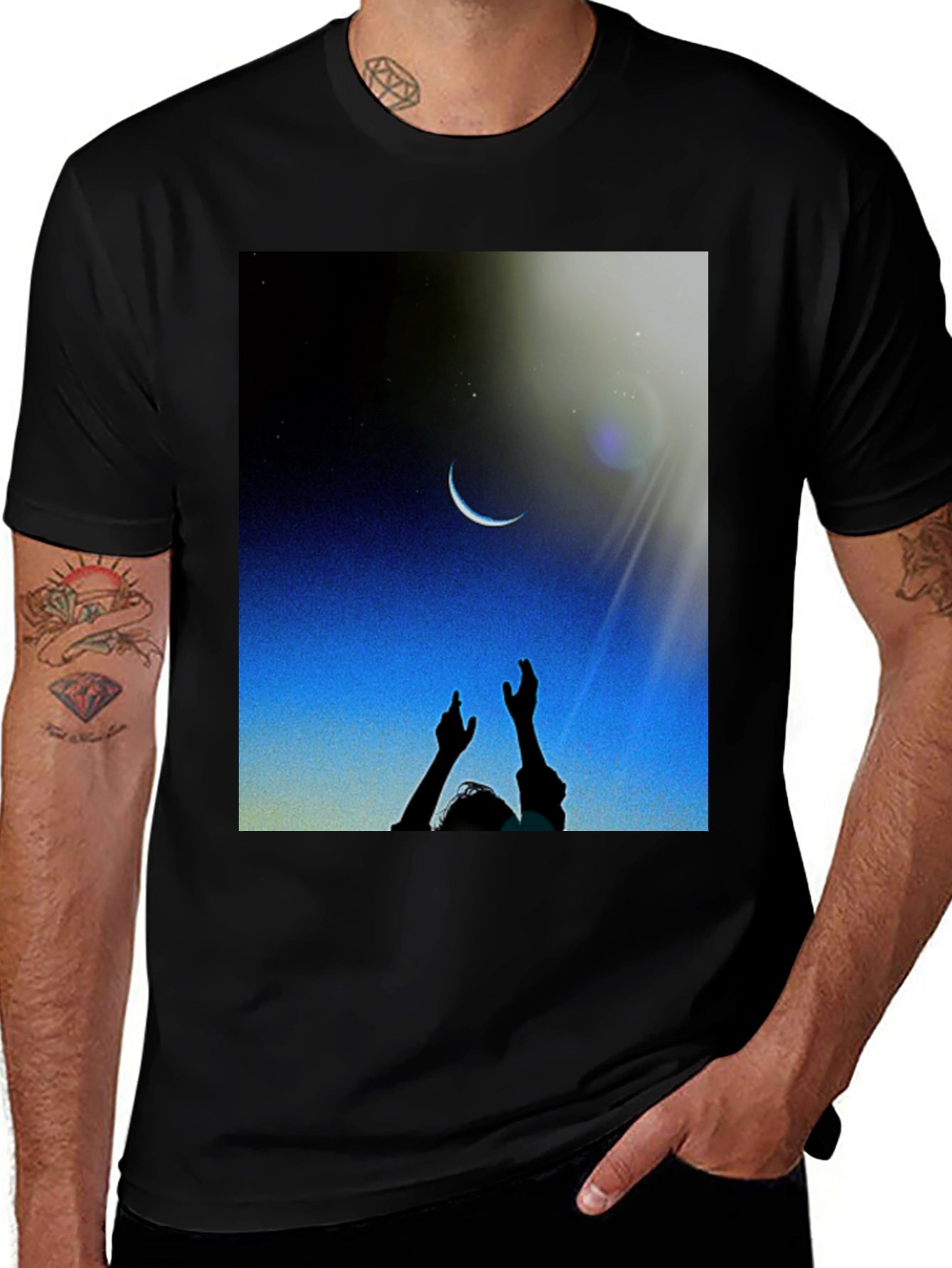 Moonlit Reach Graphic Tee