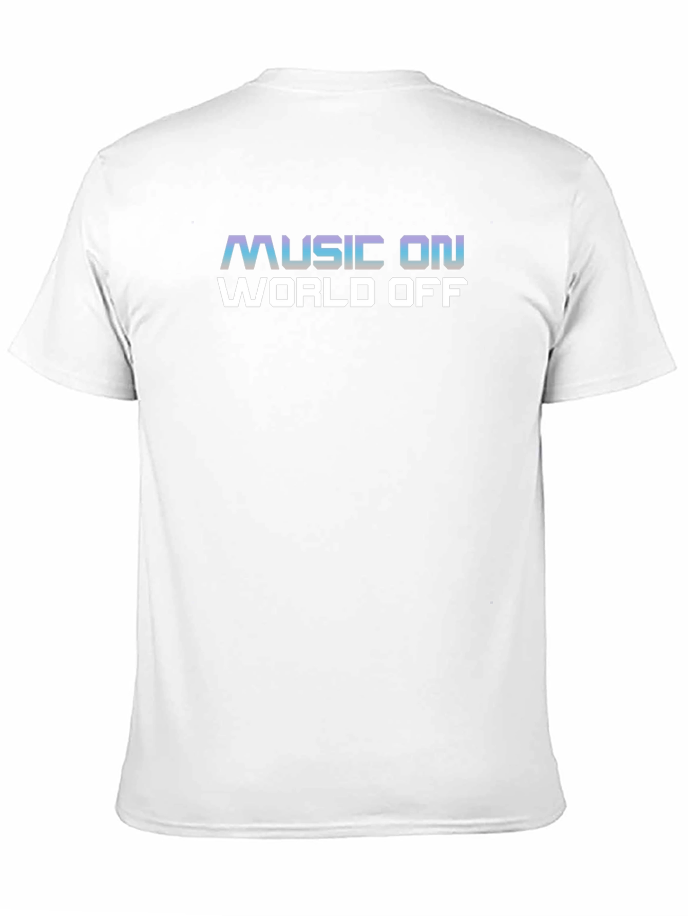 Music On World Off Graphic T-Shirt