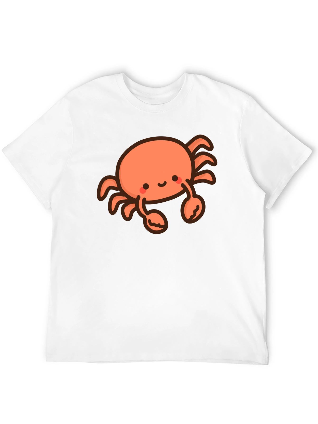 Cute Crab Graphic T-Shirt - Soft Cotton Tee