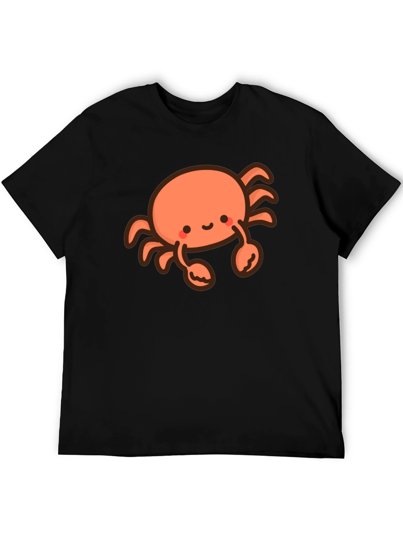 Cute Crab Graphic T-Shirt - Soft Cotton Tee