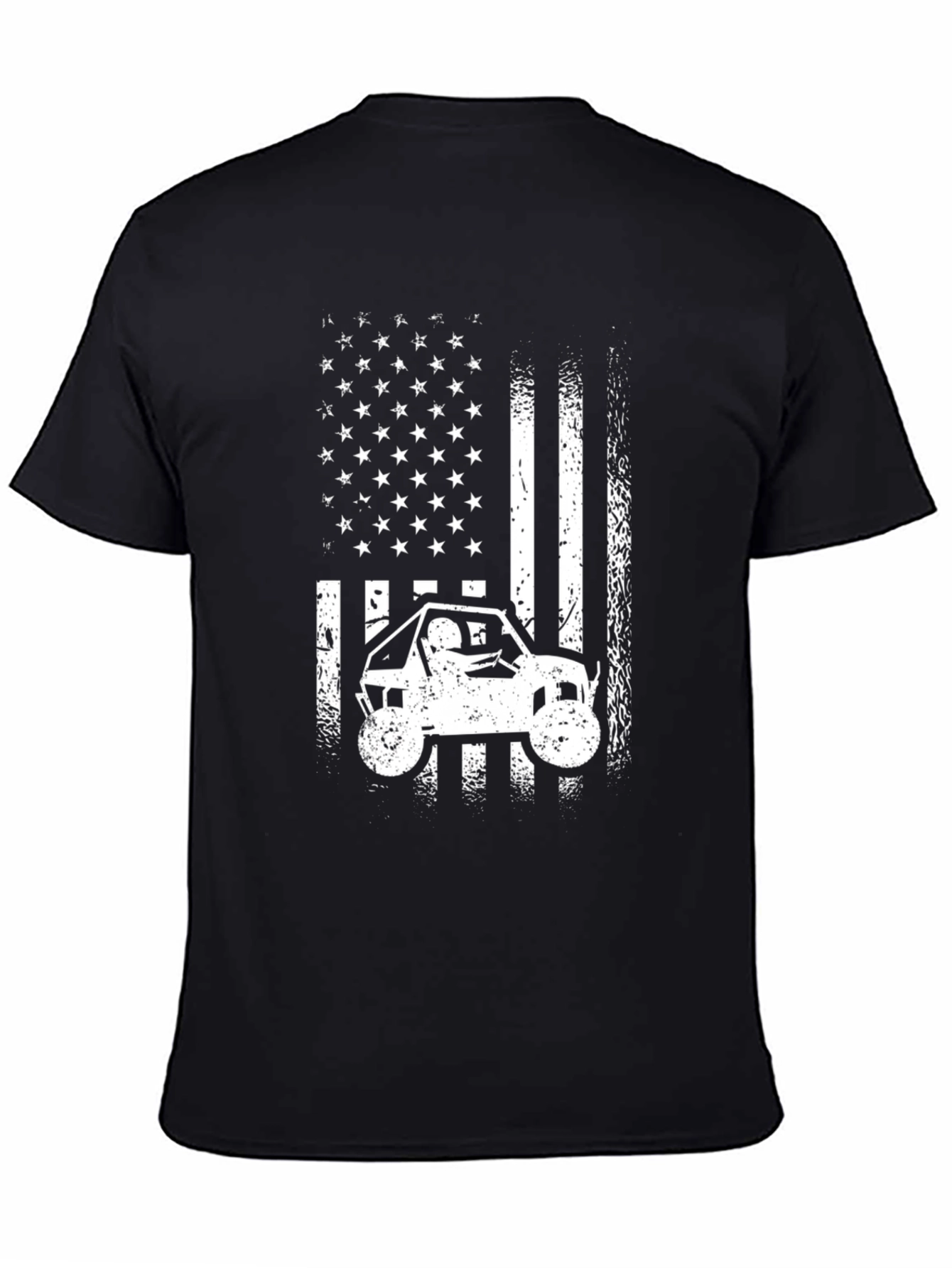 Off-Road Vehicle American Flag Graphic Tee