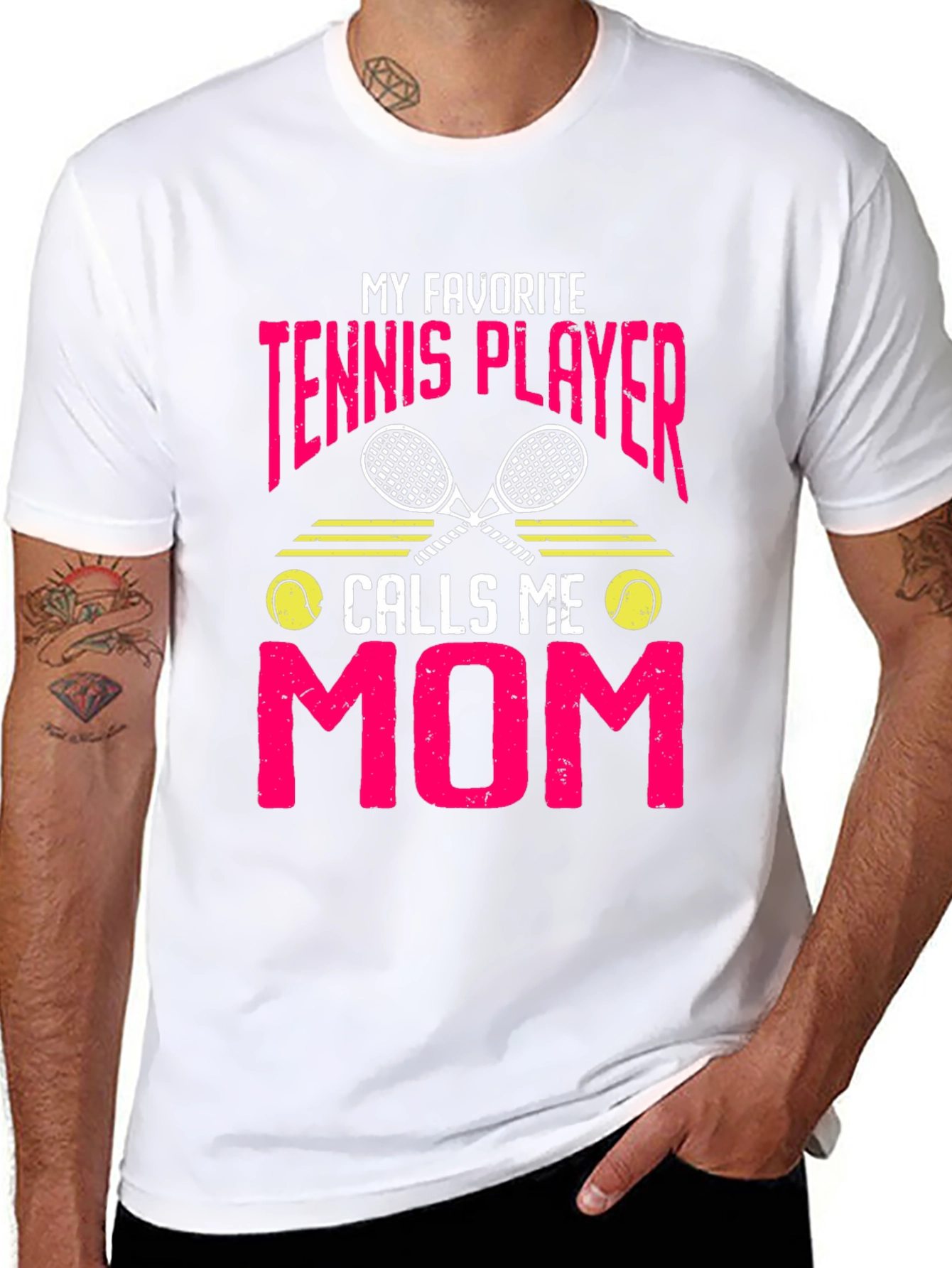 My Favorite Tennis Player Calls Me Mom T-Shirt