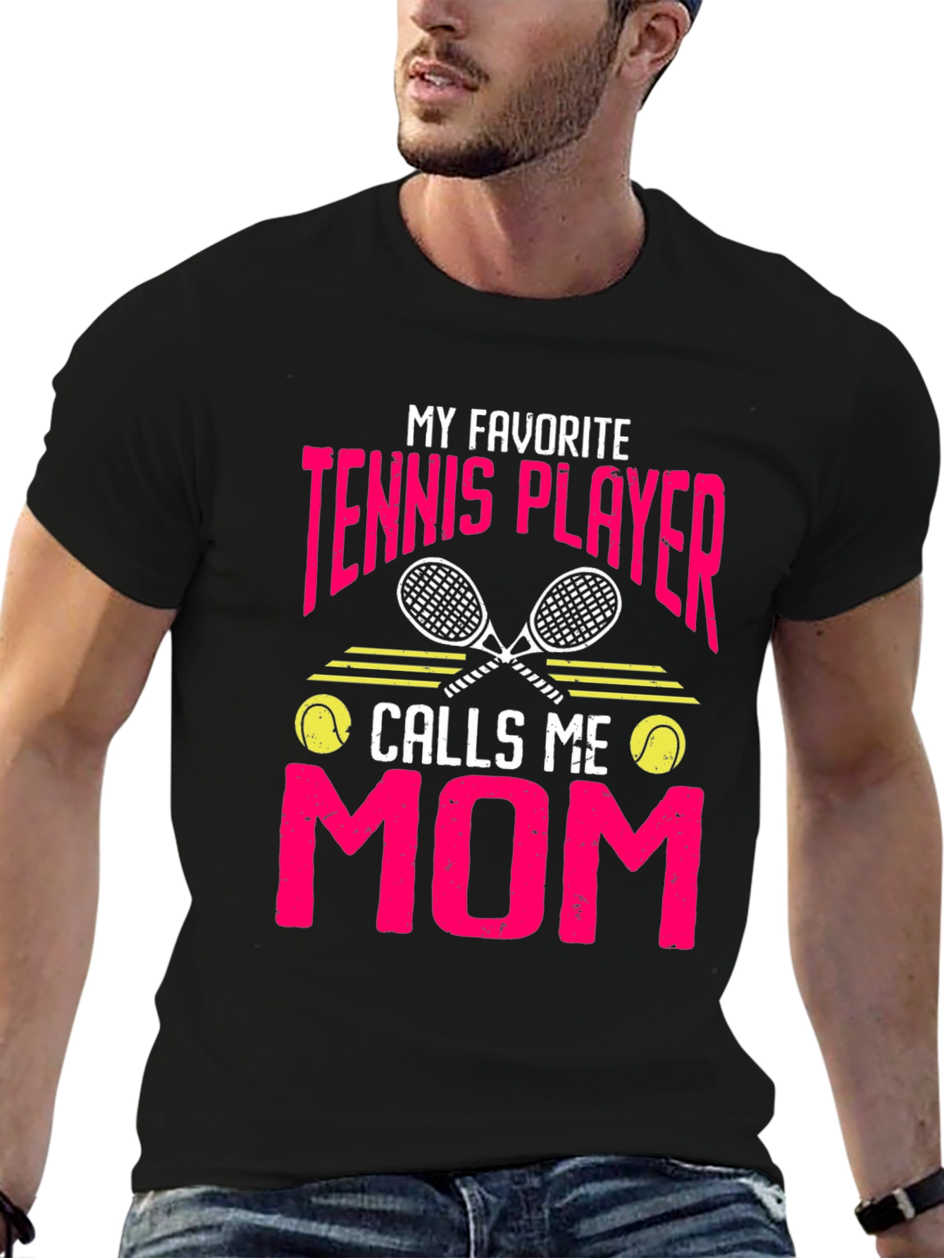 My Favorite Tennis Player Calls Me Mom T-Shirt