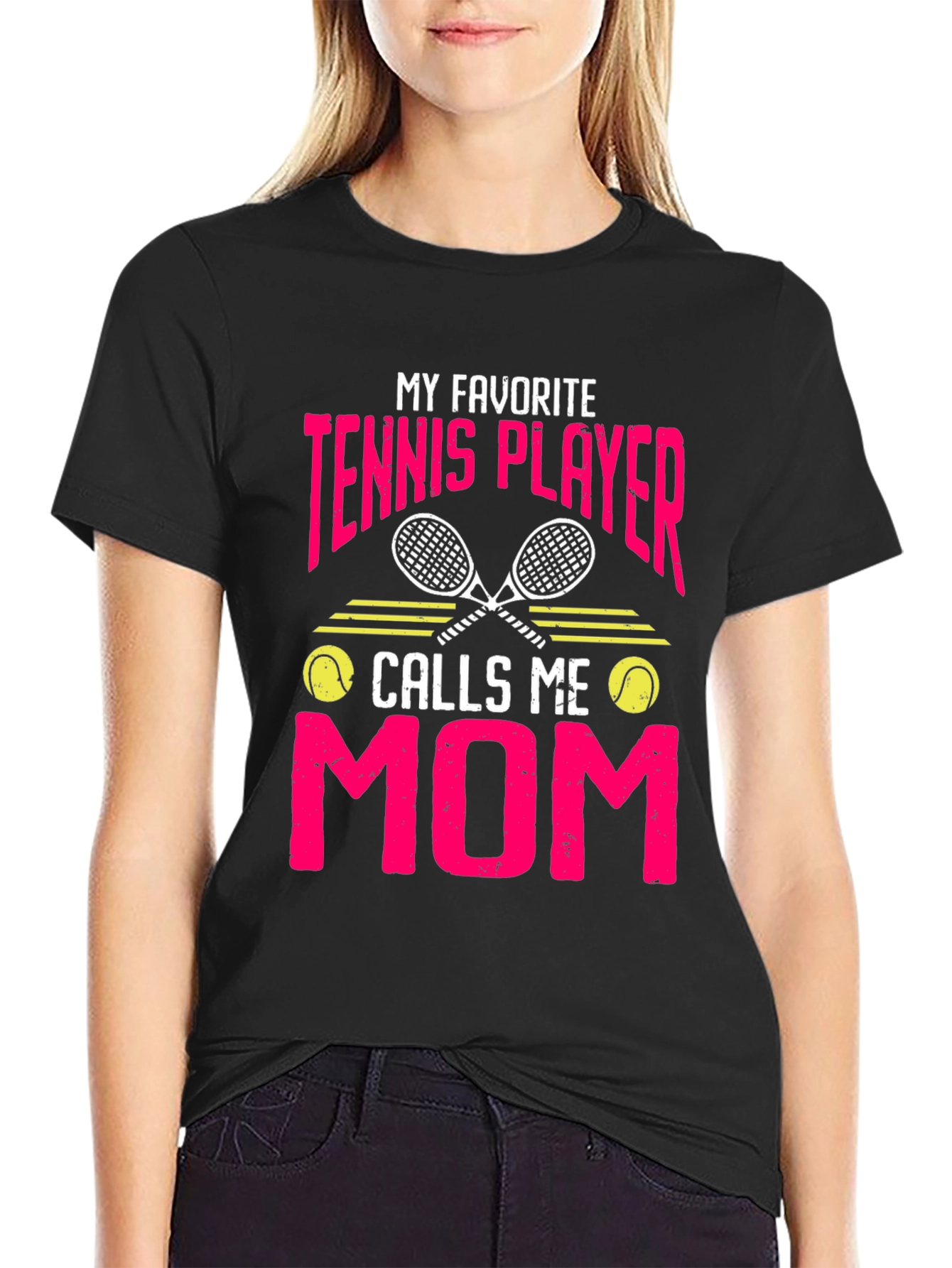 My Favorite Tennis Player Calls Me Mom T-Shirt