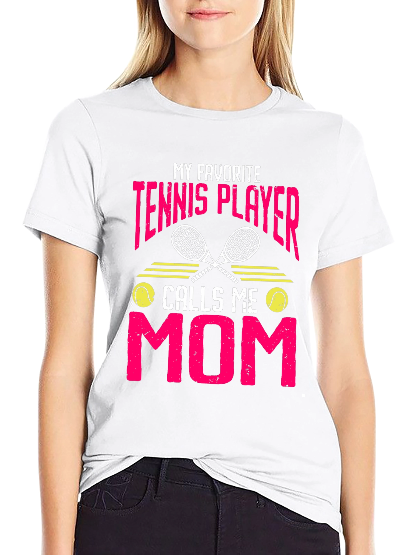 My Favorite Tennis Player Calls Me Mom T-Shirt