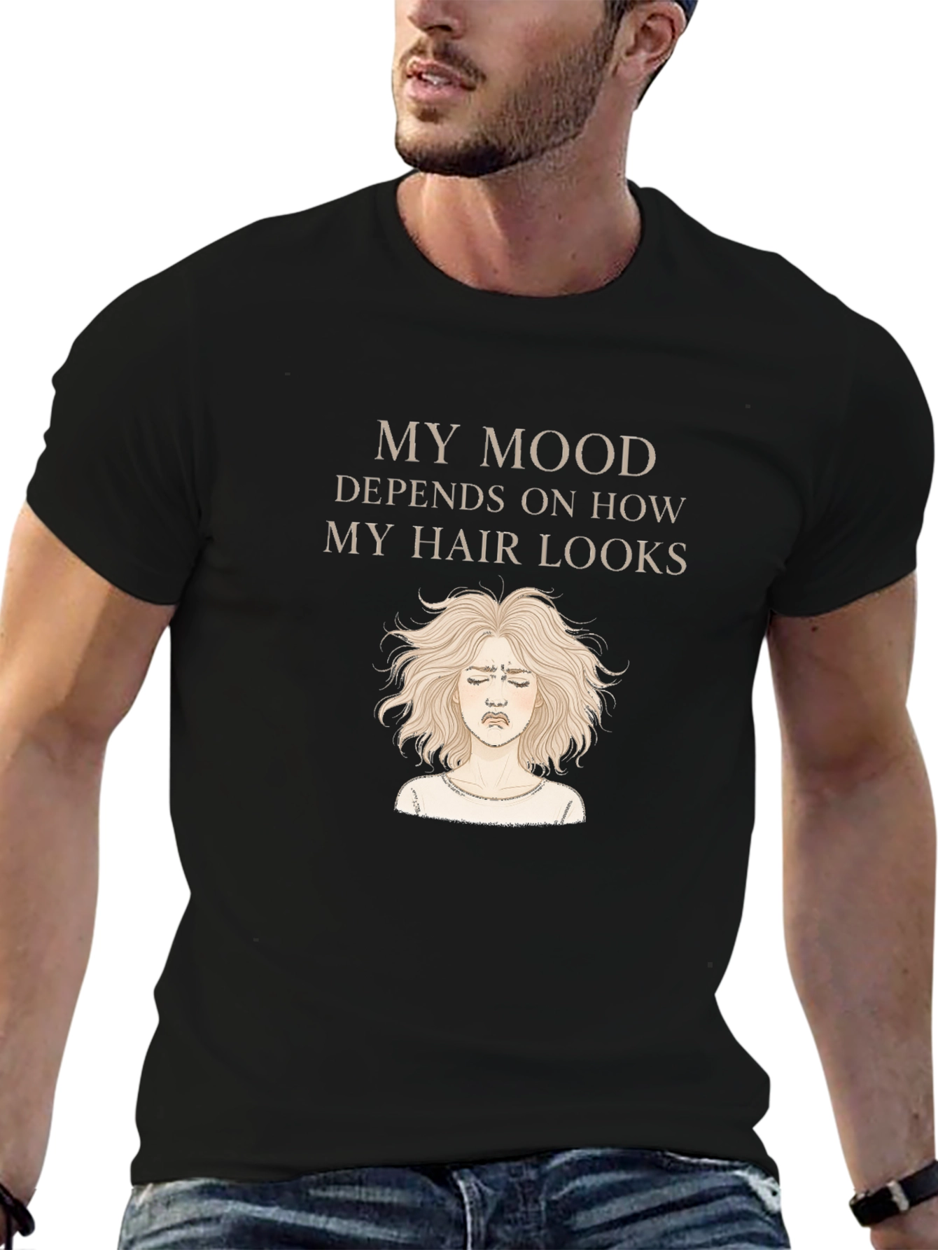 My Mood Hair T-Shirt