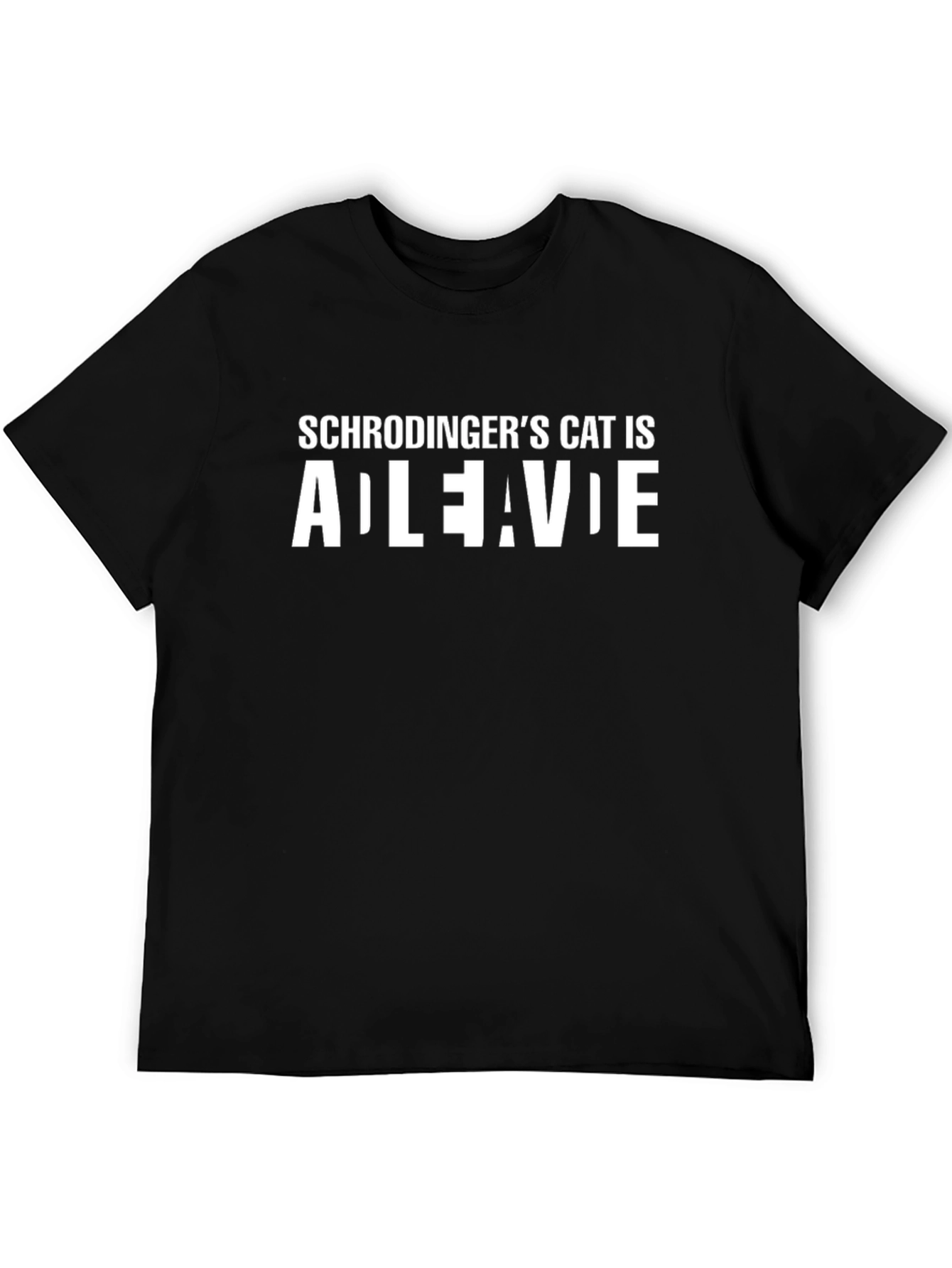 Schrodingers Cat Graphic T-Shirt