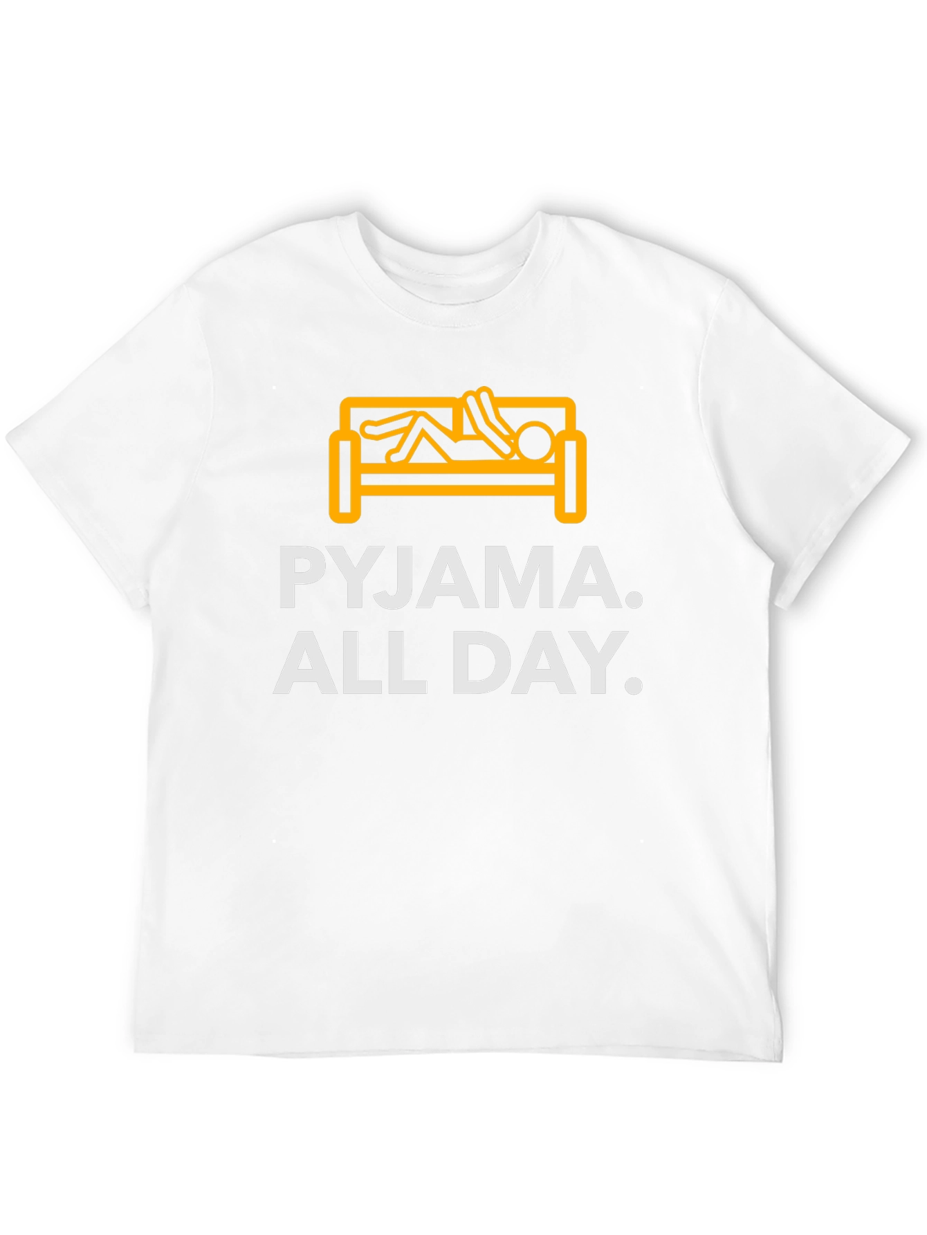 Pyjama All Day Black Graphic T-Shirt
