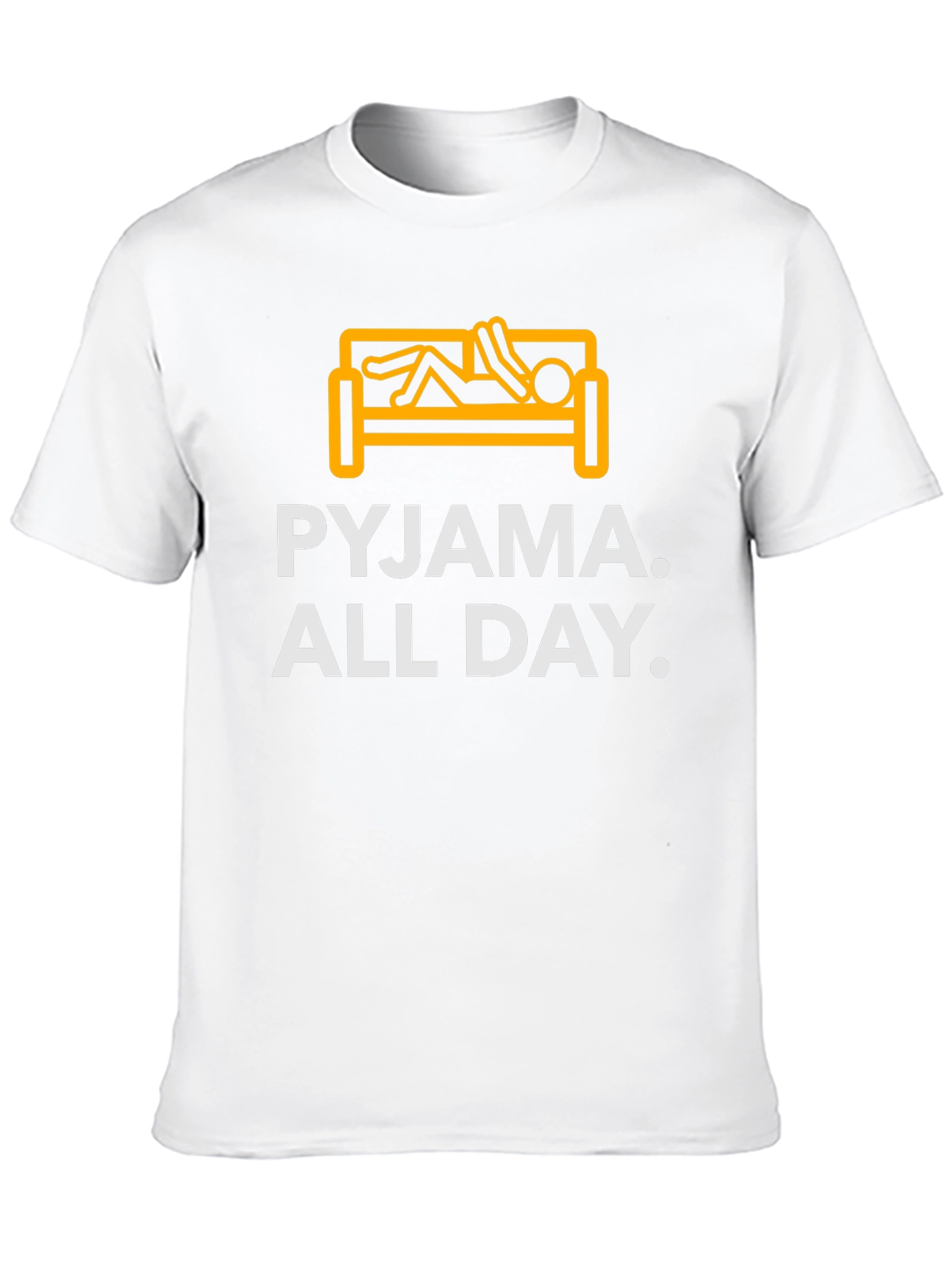 Pyjama All Day Black Graphic T-Shirt
