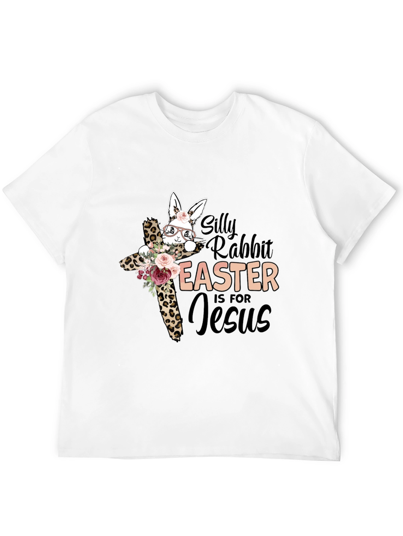 Easter Jesus Silly Rabbit Graphic Tee
