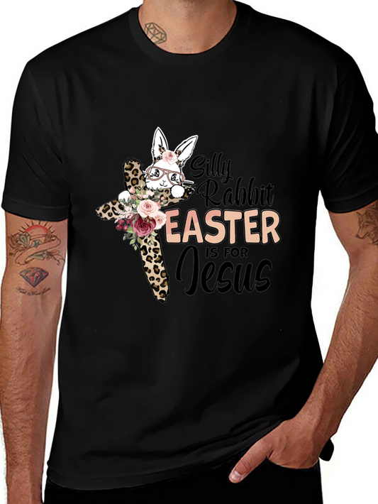 Easter Jesus Silly Rabbit Graphic Tee