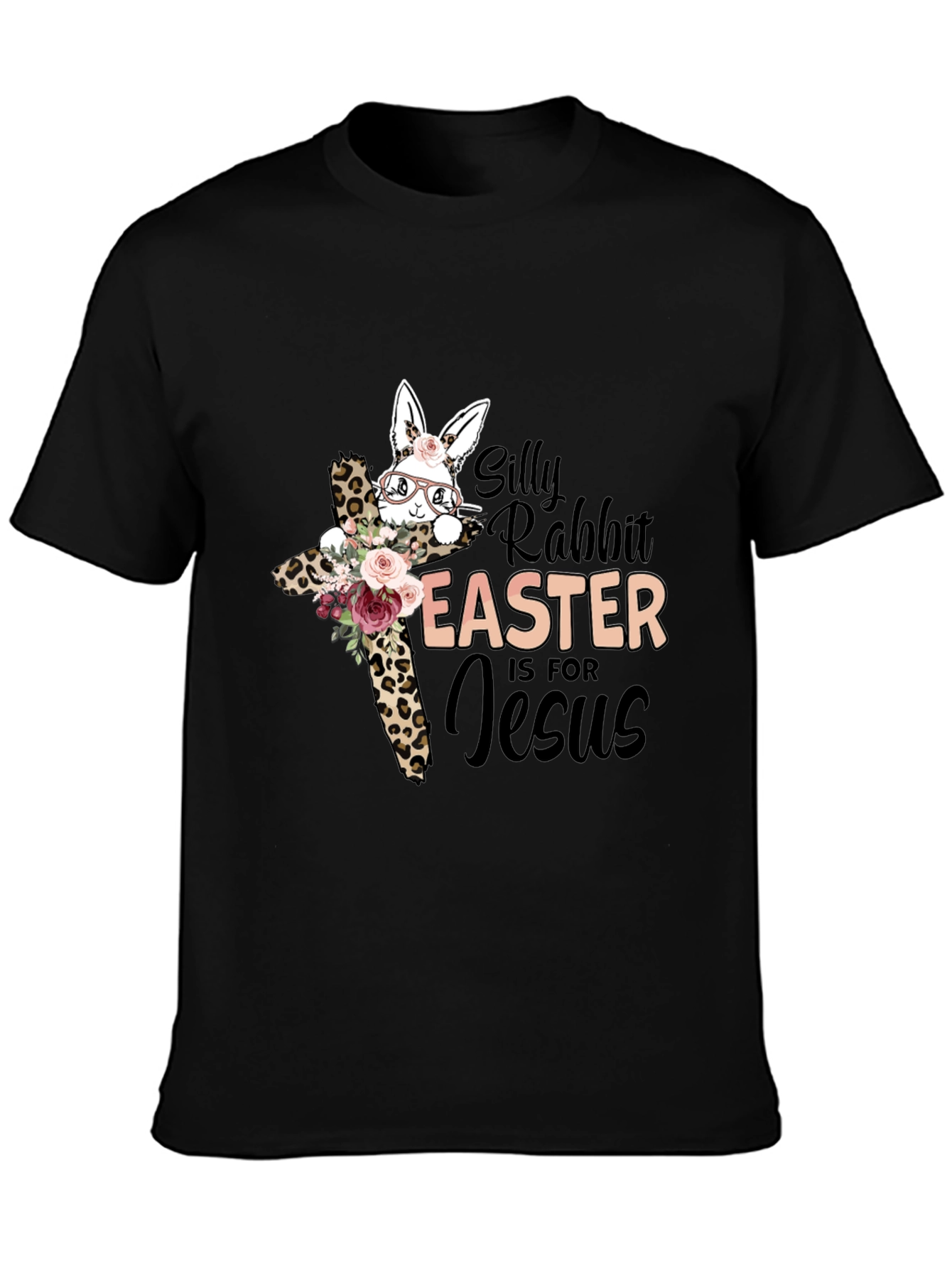 Easter Jesus Silly Rabbit Graphic Tee