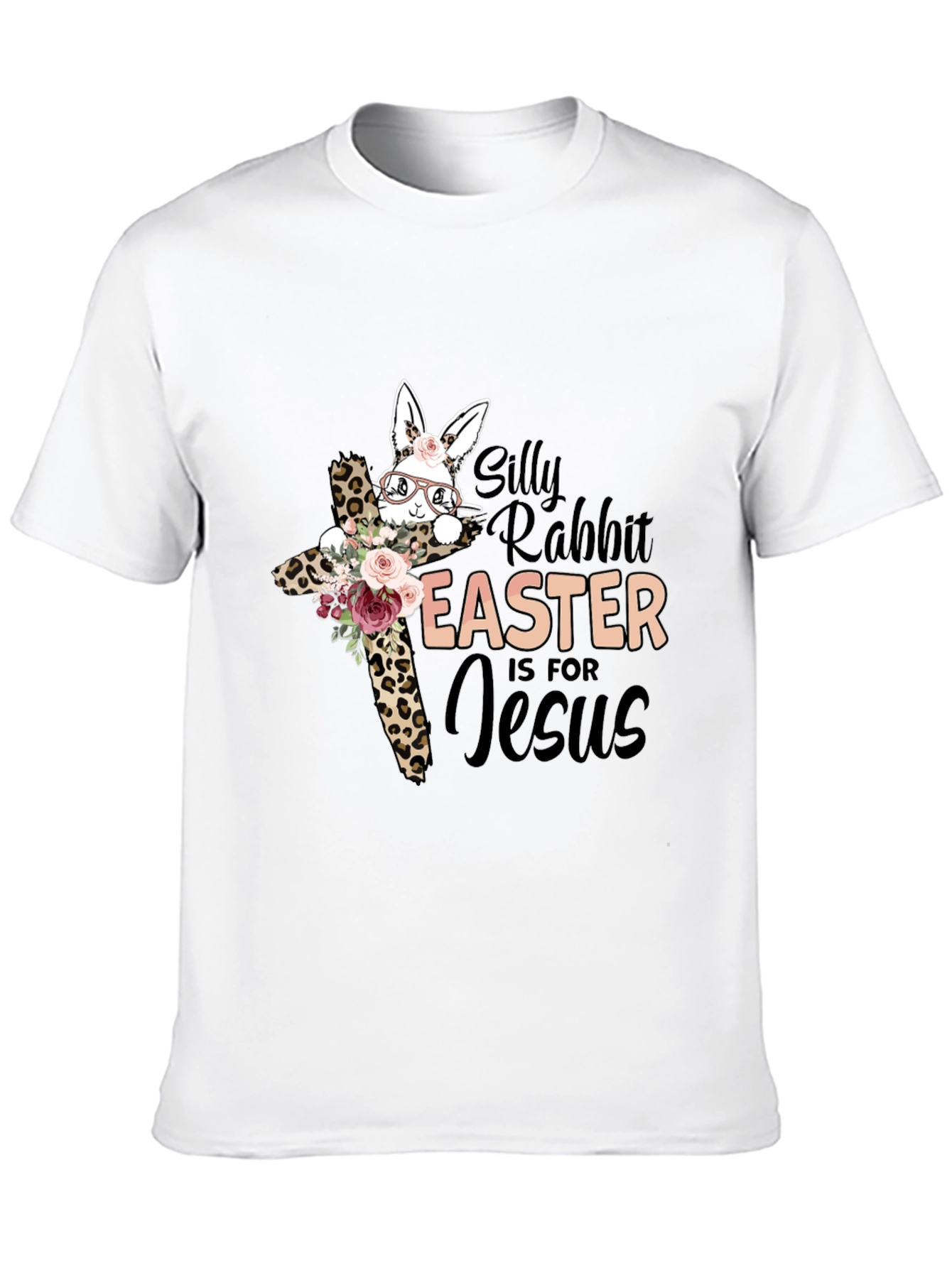 Easter Jesus Silly Rabbit Graphic Tee