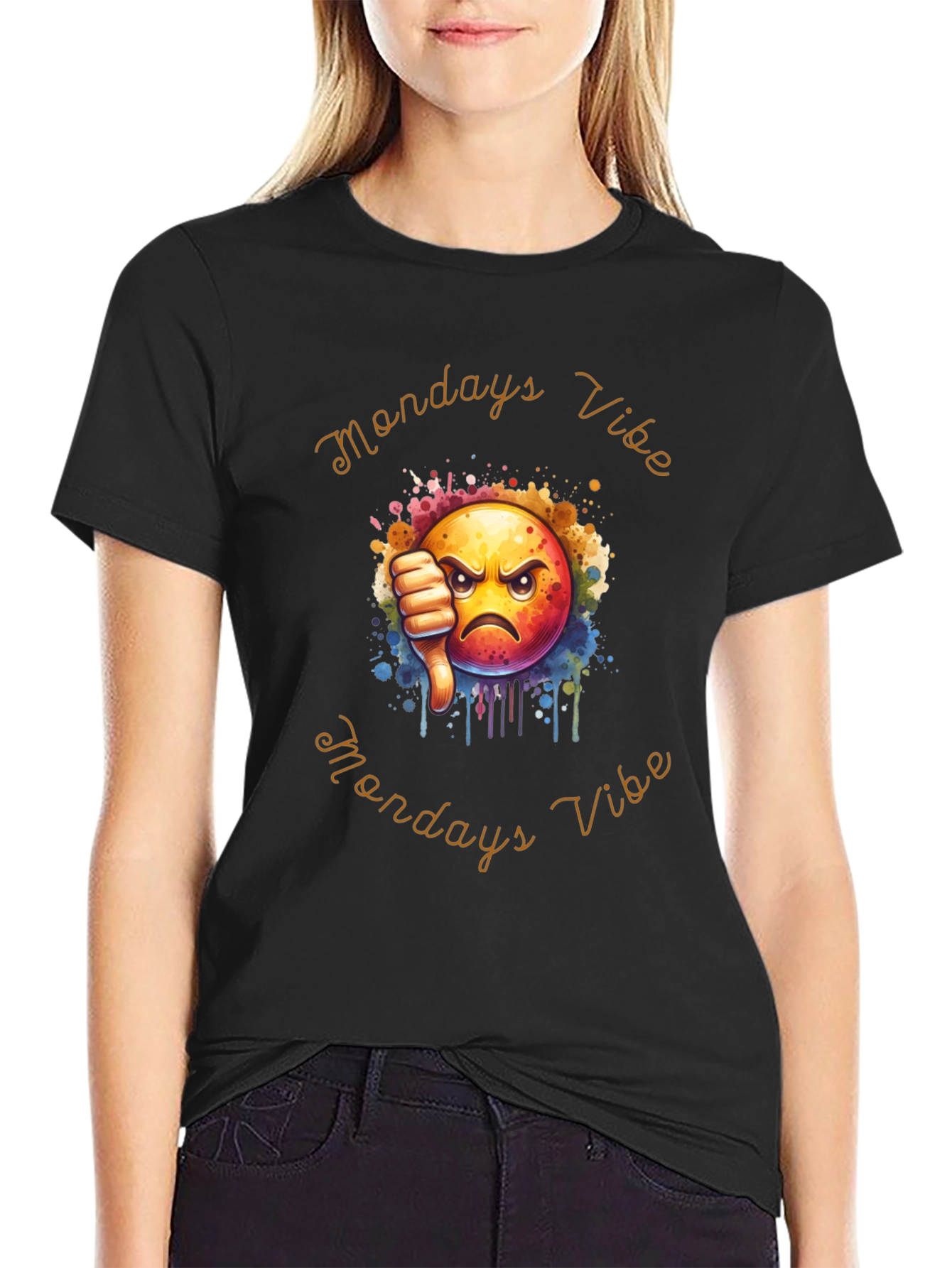 Monday Vibe Graphic T-Shirt