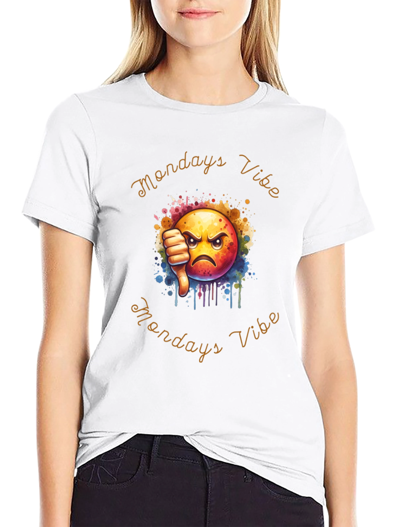Monday Vibe Graphic T-Shirt