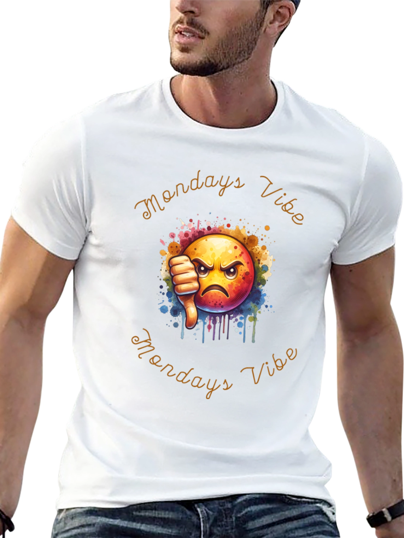 Monday Vibe Graphic T-Shirt