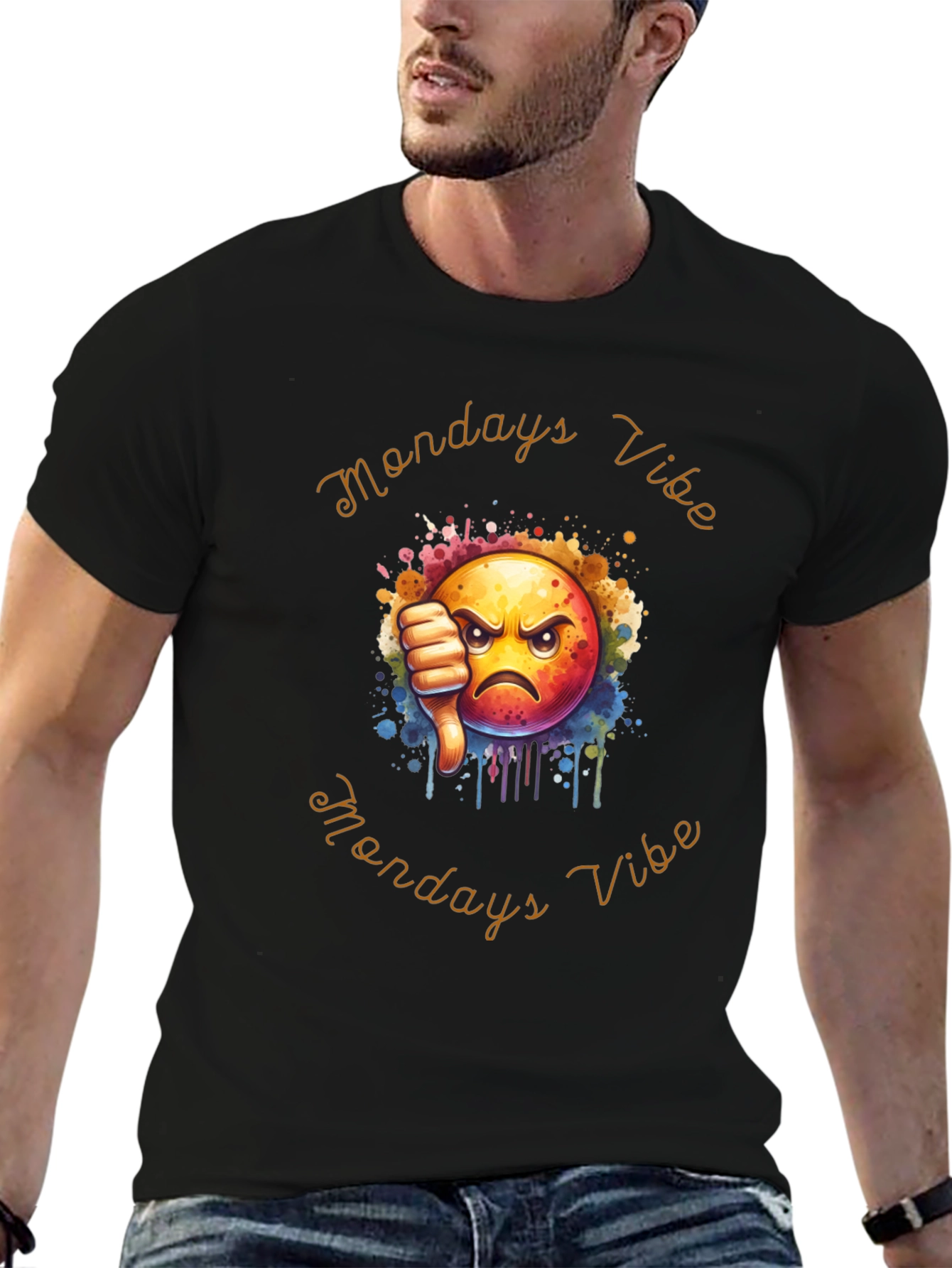 Monday Vibe Graphic T-Shirt