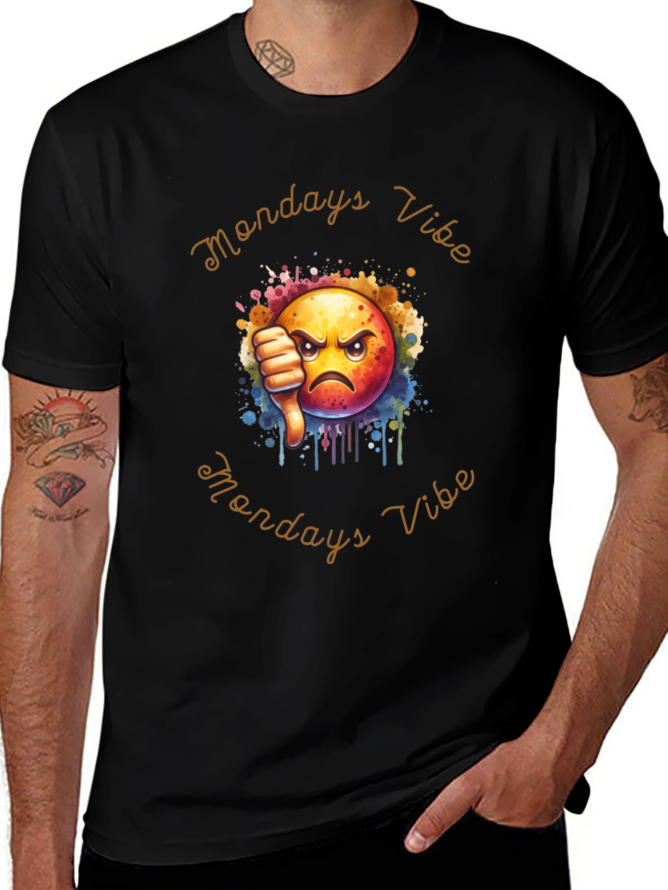 Monday Vibe Graphic T-Shirt