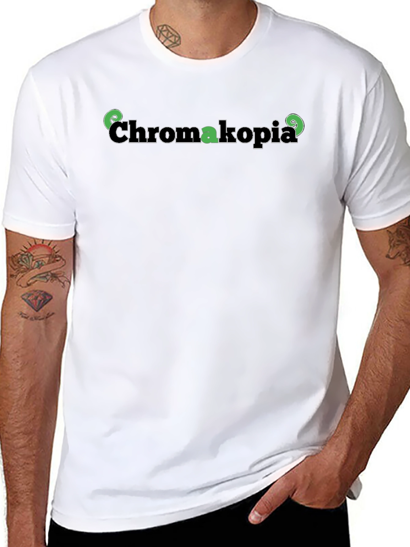 Chromakopia Graphic Print Tee - Black Cotton Blend