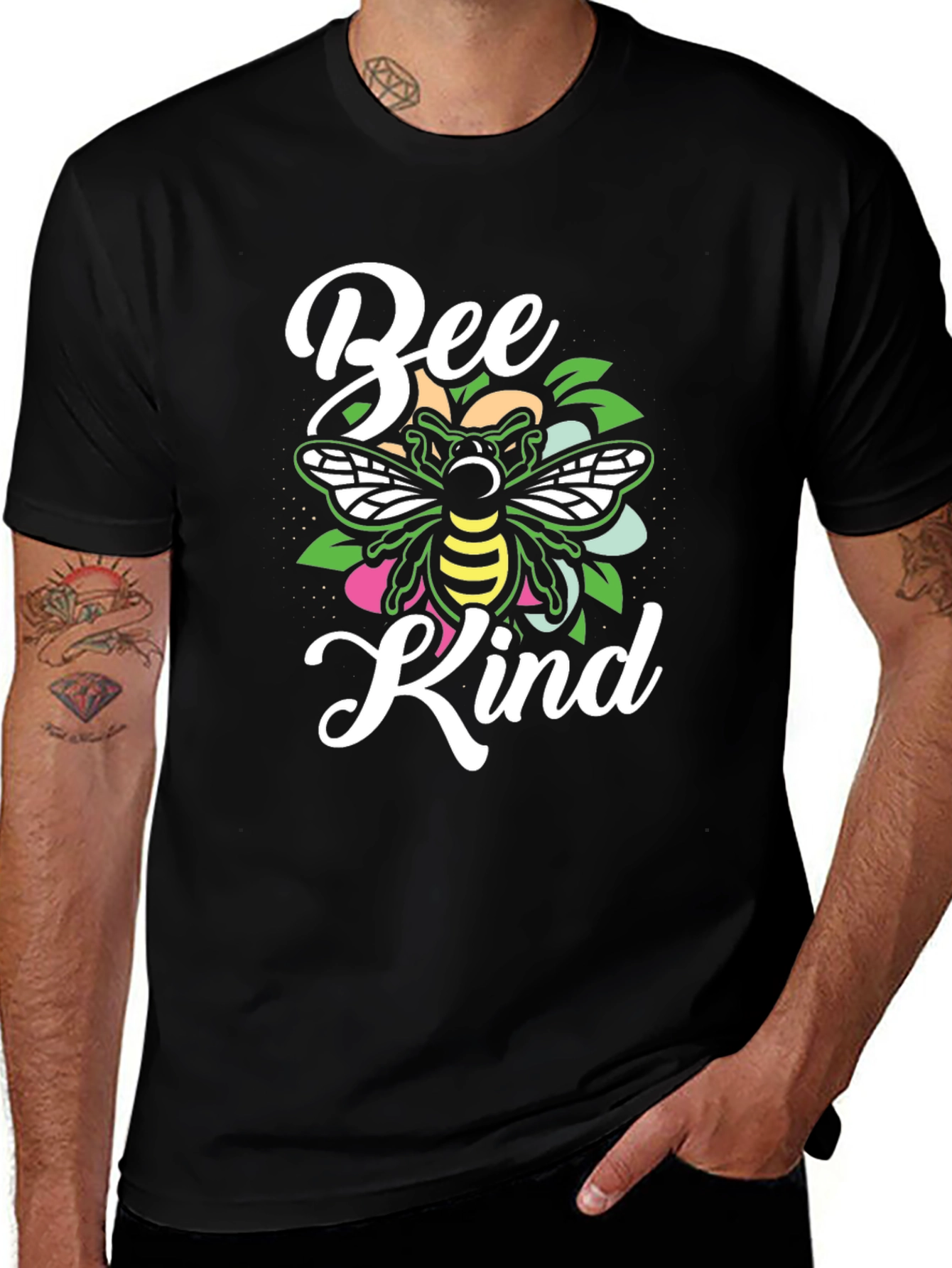 Bee Kind Graphic Tee - Stylish Comfort