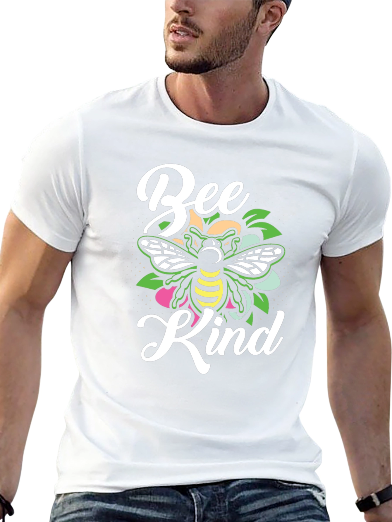 Bee Kind Graphic Tee - Stylish Comfort