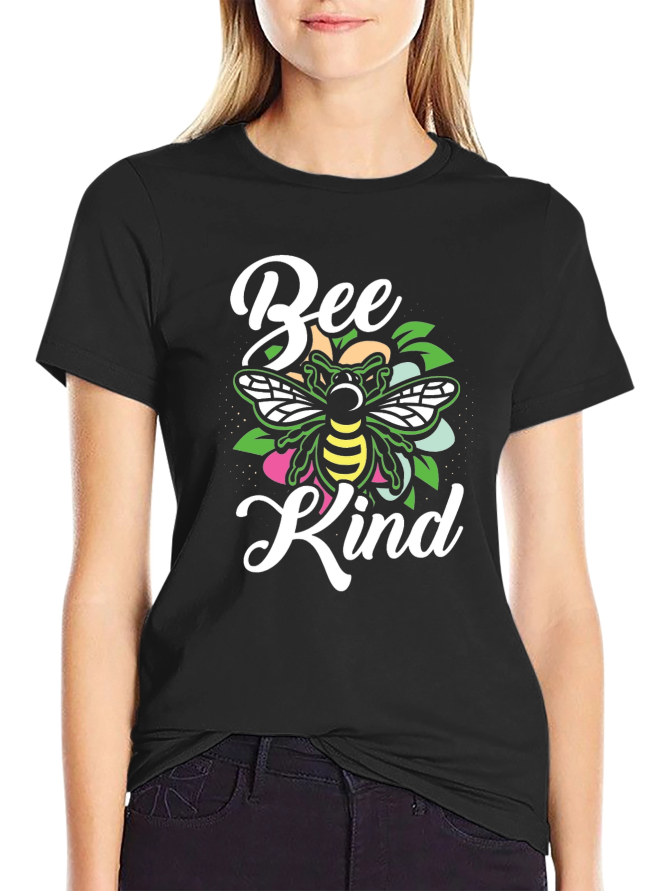 Bee Kind Graphic Tee - Stylish Comfort