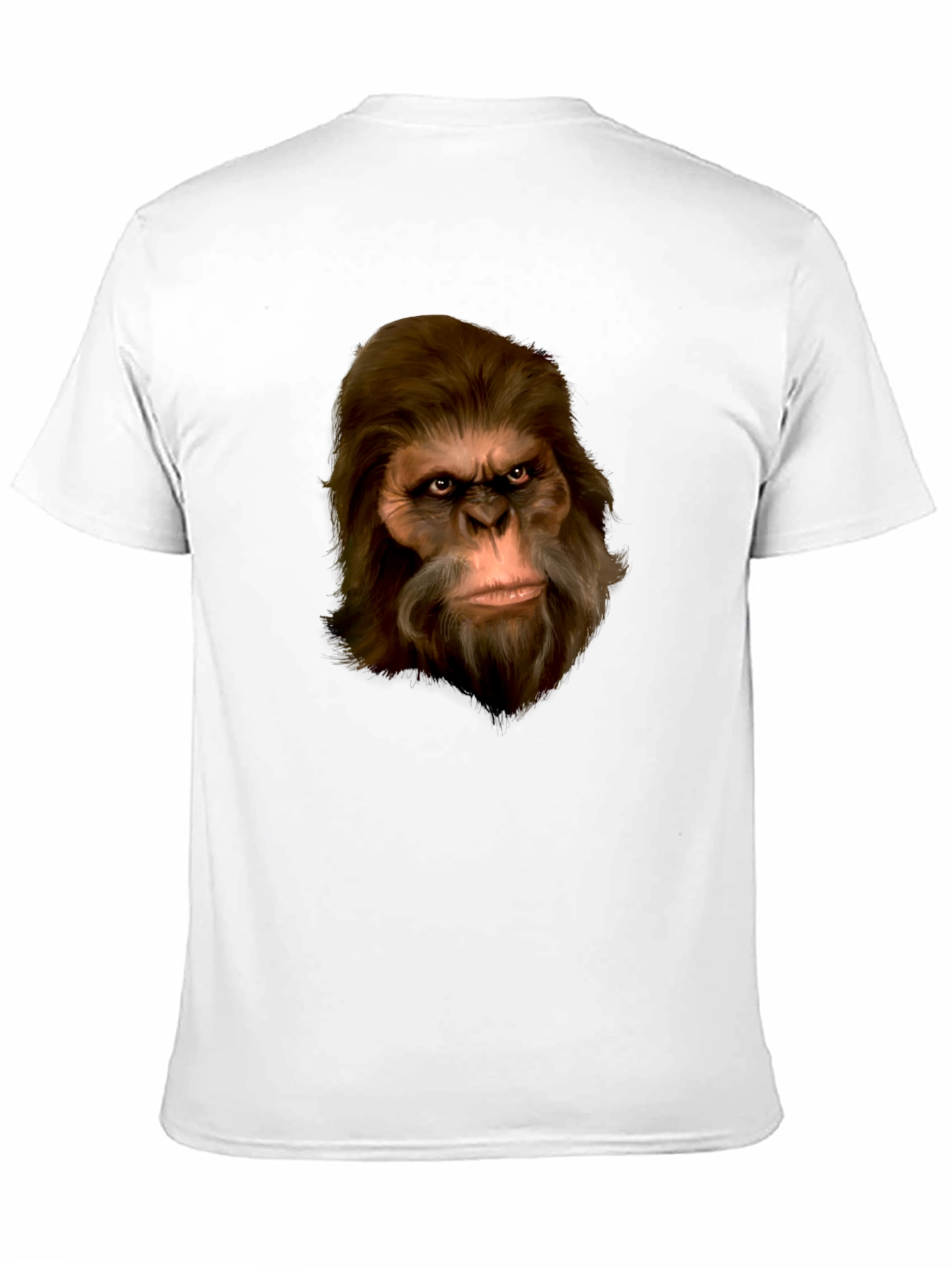 Sasquatch Portrait T-Shirt - Black