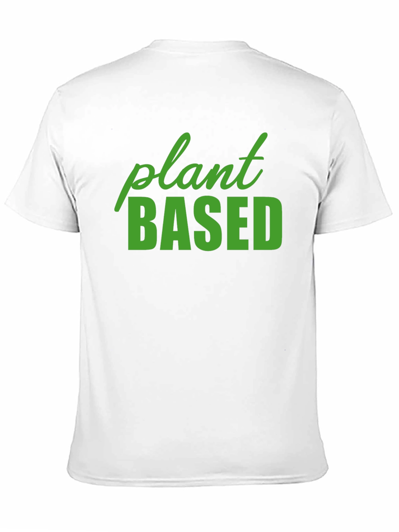 Plant Based Black T-Shirt - Vegan Lifestyle