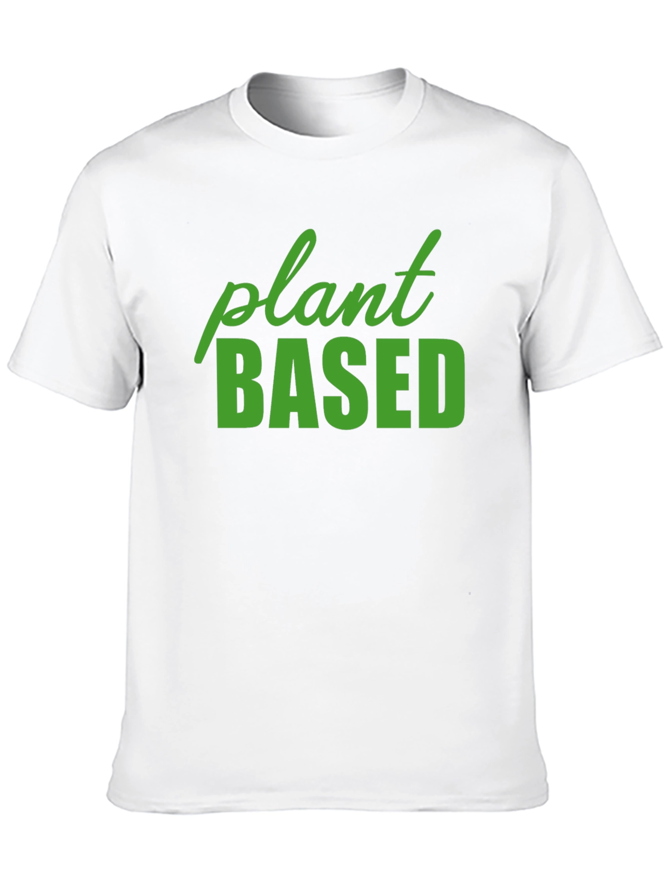 Plant Based Black T-Shirt - Vegan Lifestyle