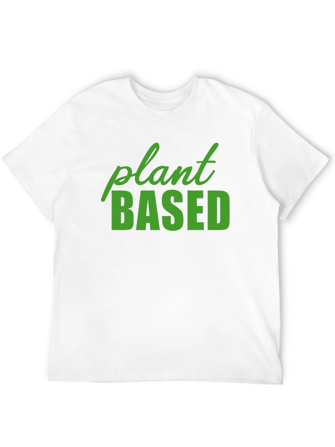Plant Based Black T-Shirt - Vegan Lifestyle