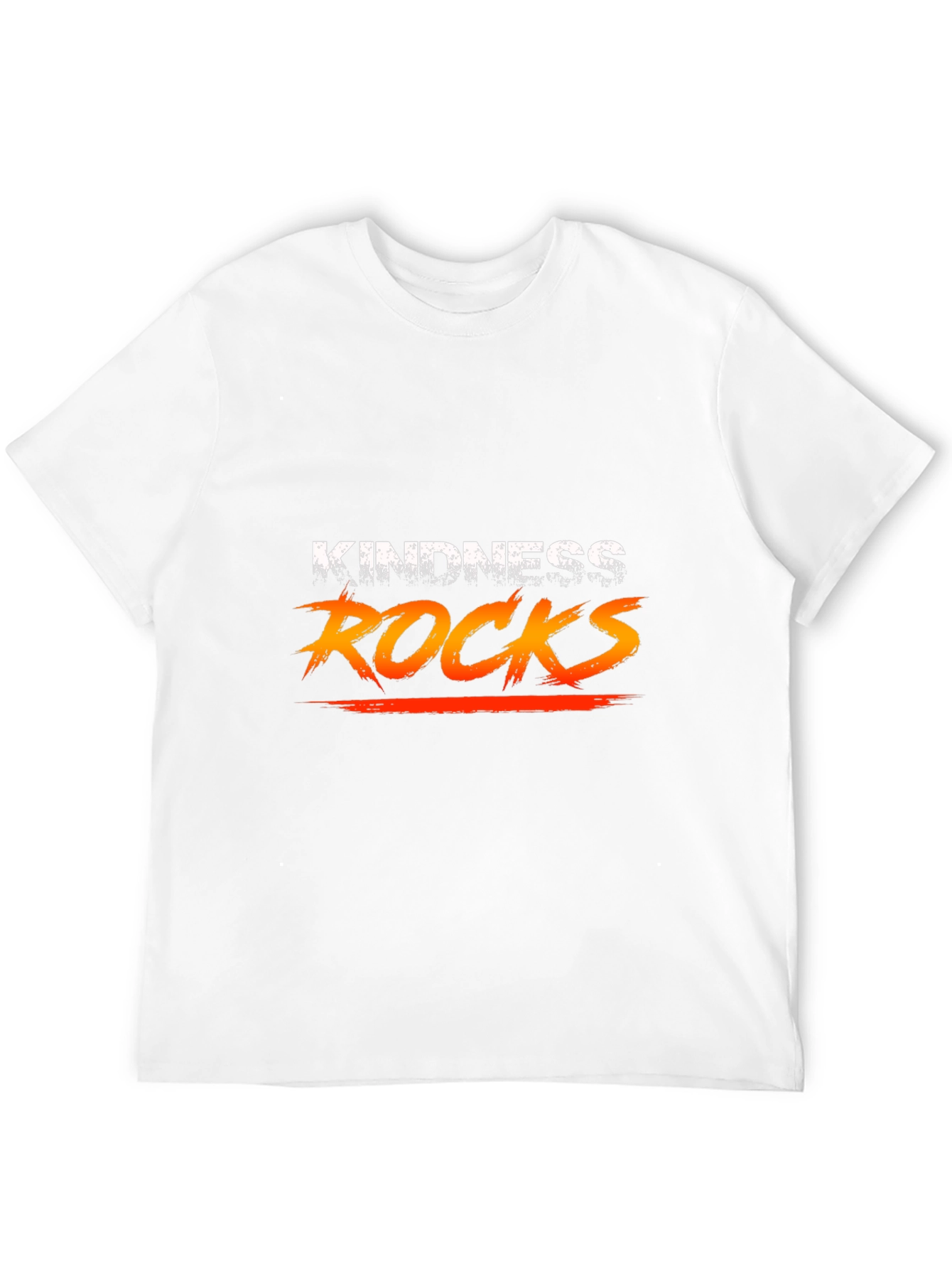 Kindness Rocks Graphic Tee - Black Casual T-Shirt